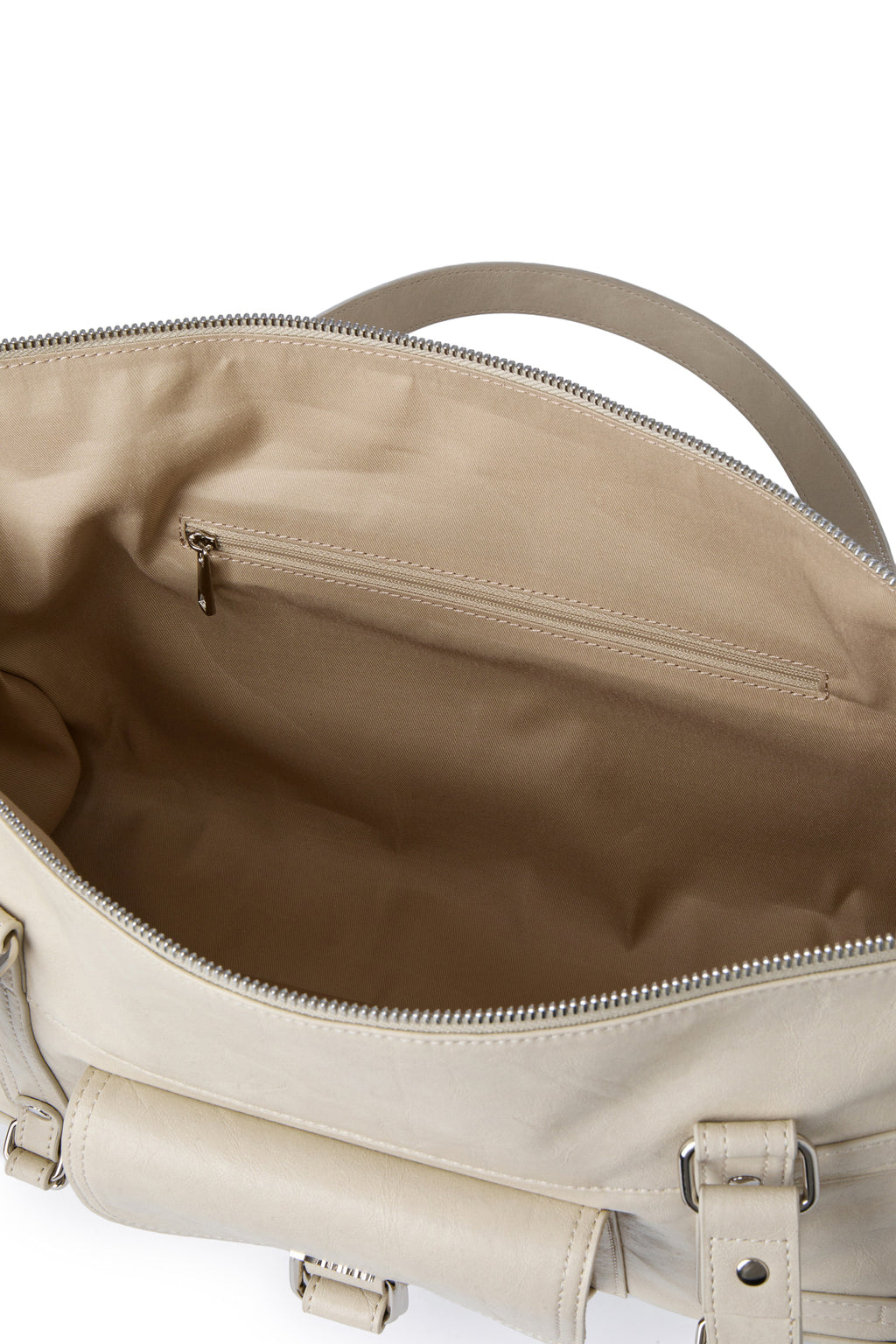 Deinet - Belted Pocket Shoulder Bag (Beige) product image 7 | TRAB K-Fashion Australia