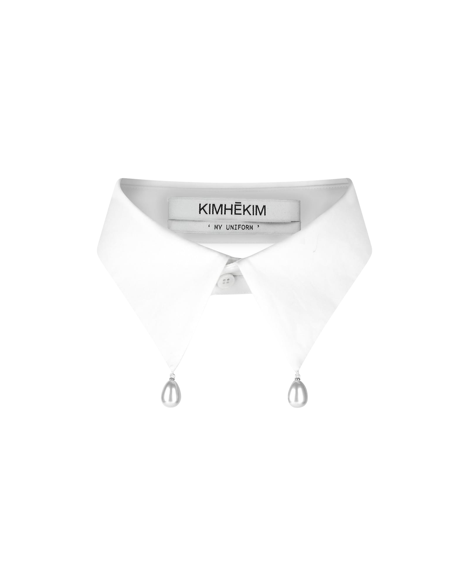 Kimhe Kim - Pearl Twins Drops Collar (White) product image 10 | TRAB K-Fashion Australia