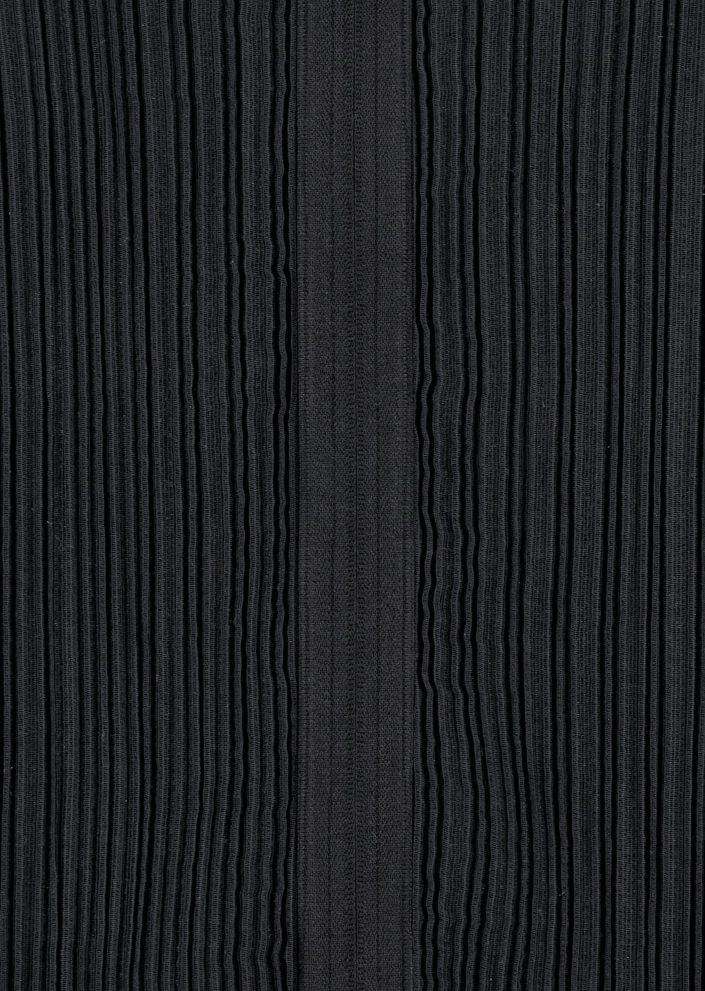 Amomento - [Pre-Order] Pleats Zip Up Jumper (Black) product image 10 | TRAB K-Fashion Australia