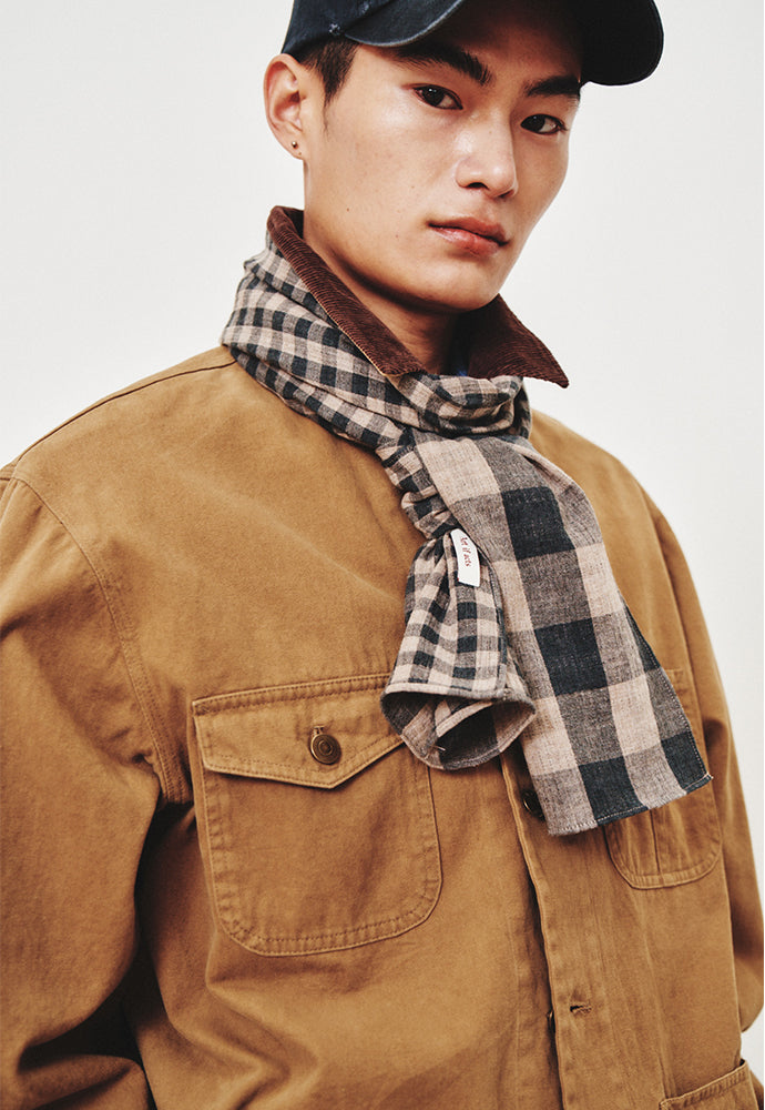 Art if acts - Garment Washed Chore Jacket (Tan) product image 6 | TRAB K-Fashion Australia