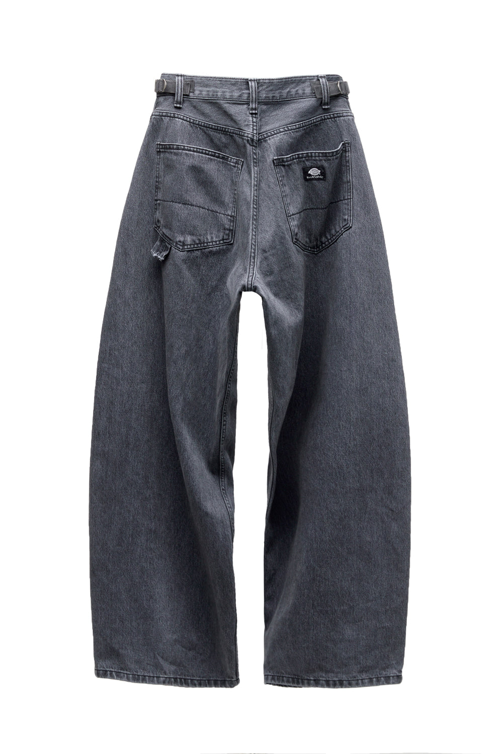 Hatchingroom - Wide Curve Carpenter Jeans (Dusty Black) product image 2 | TRAB K-Fashion Australia