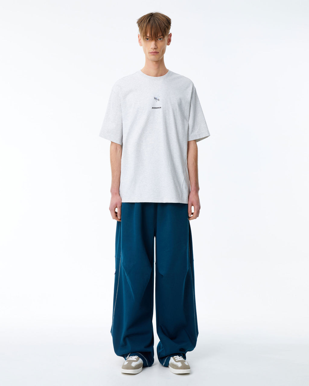 Ader Error - Blue bee t-shirt (Grey) product image 3 | TRAB K-Fashion Australia