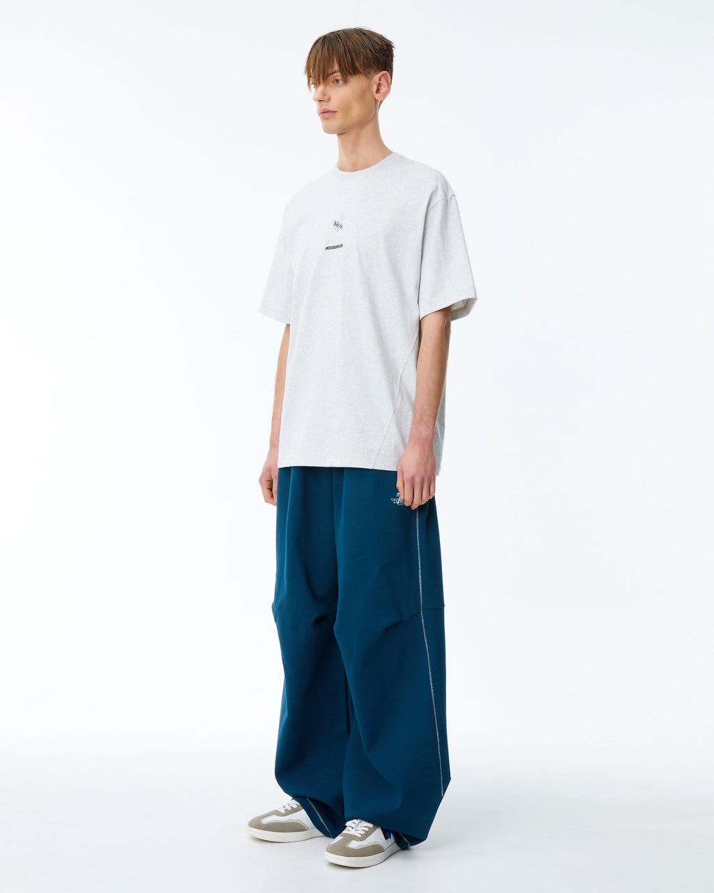 Ader Error - Blue bee t-shirt (Grey) product image 4 | TRAB K-Fashion Australia