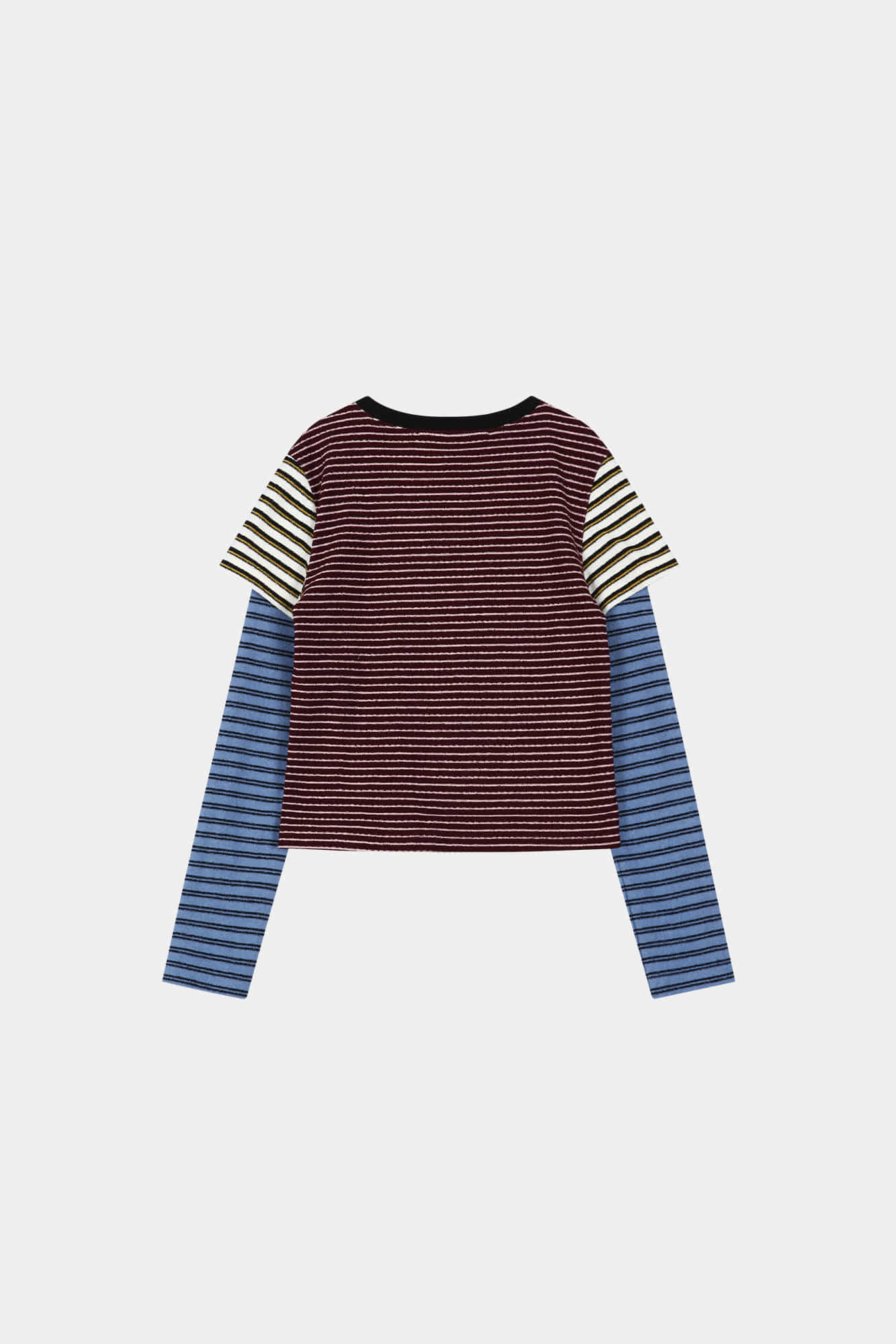 Andersson Bell - Terry Multi Stripe Ls T-Shirt (multi) (Multi) product image 9 | TRAB K-Fashion Australia