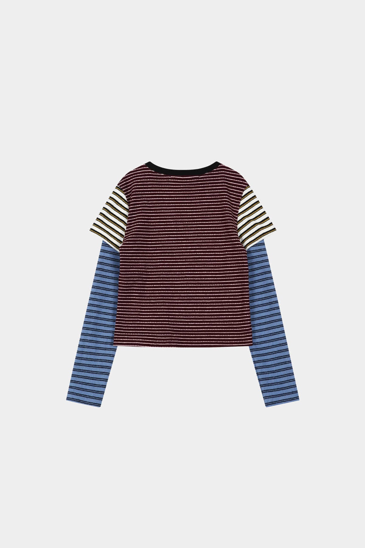 Andersson Bell - Terry Multi Stripe Ls T-Shirt (Multi) product image 9 | TRAB K-Fashion Australia