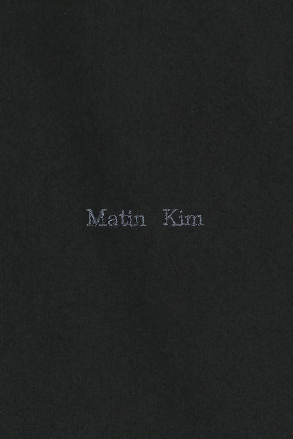 Matin Kim - Washed Cotton Pocket Shirt (Black) product image 4 | TRAB K-Fashion Australia