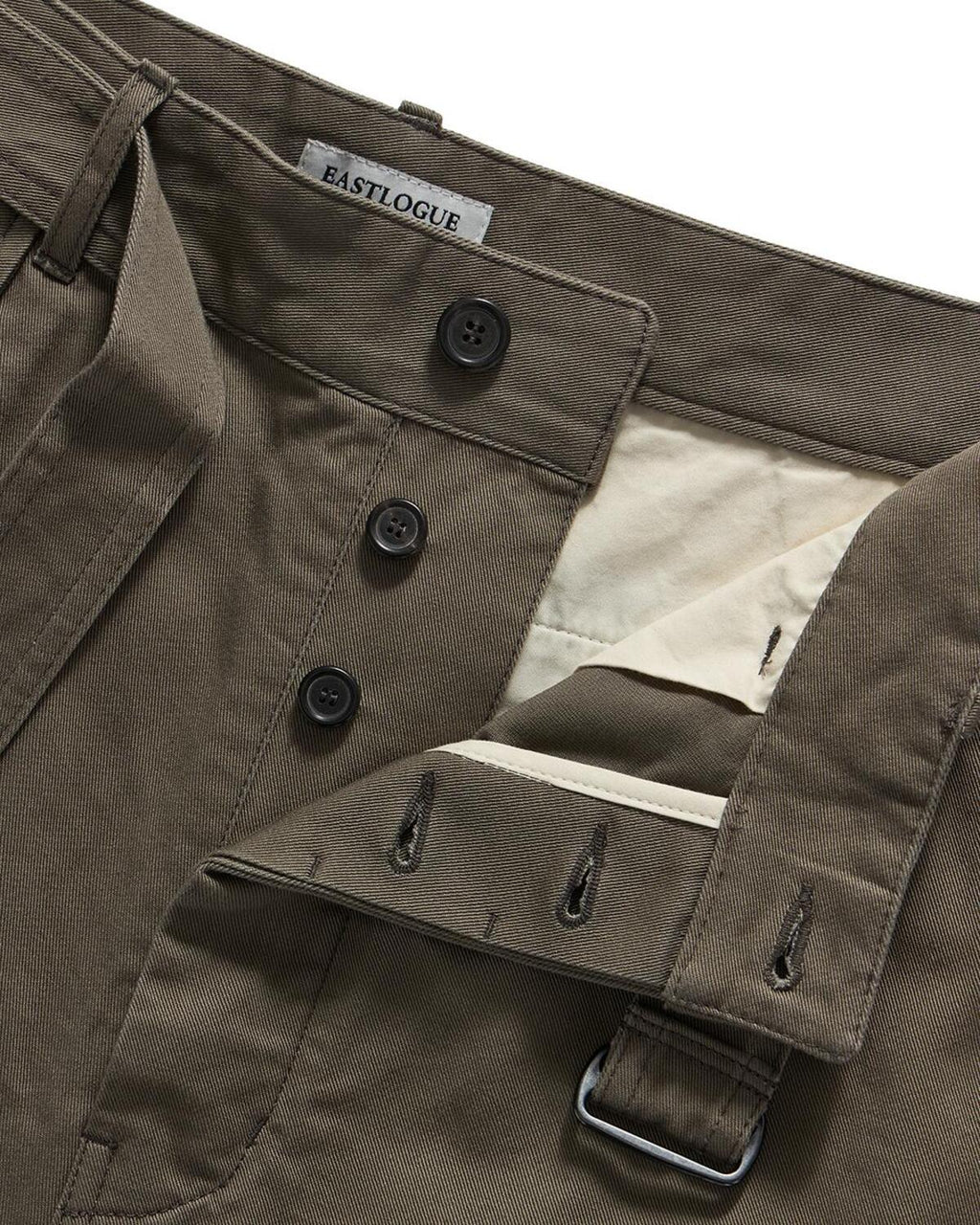 Eastlogue - Belted Cattleman Shorts (Khaki) product image 9 | TRAB K-Fashion Australia