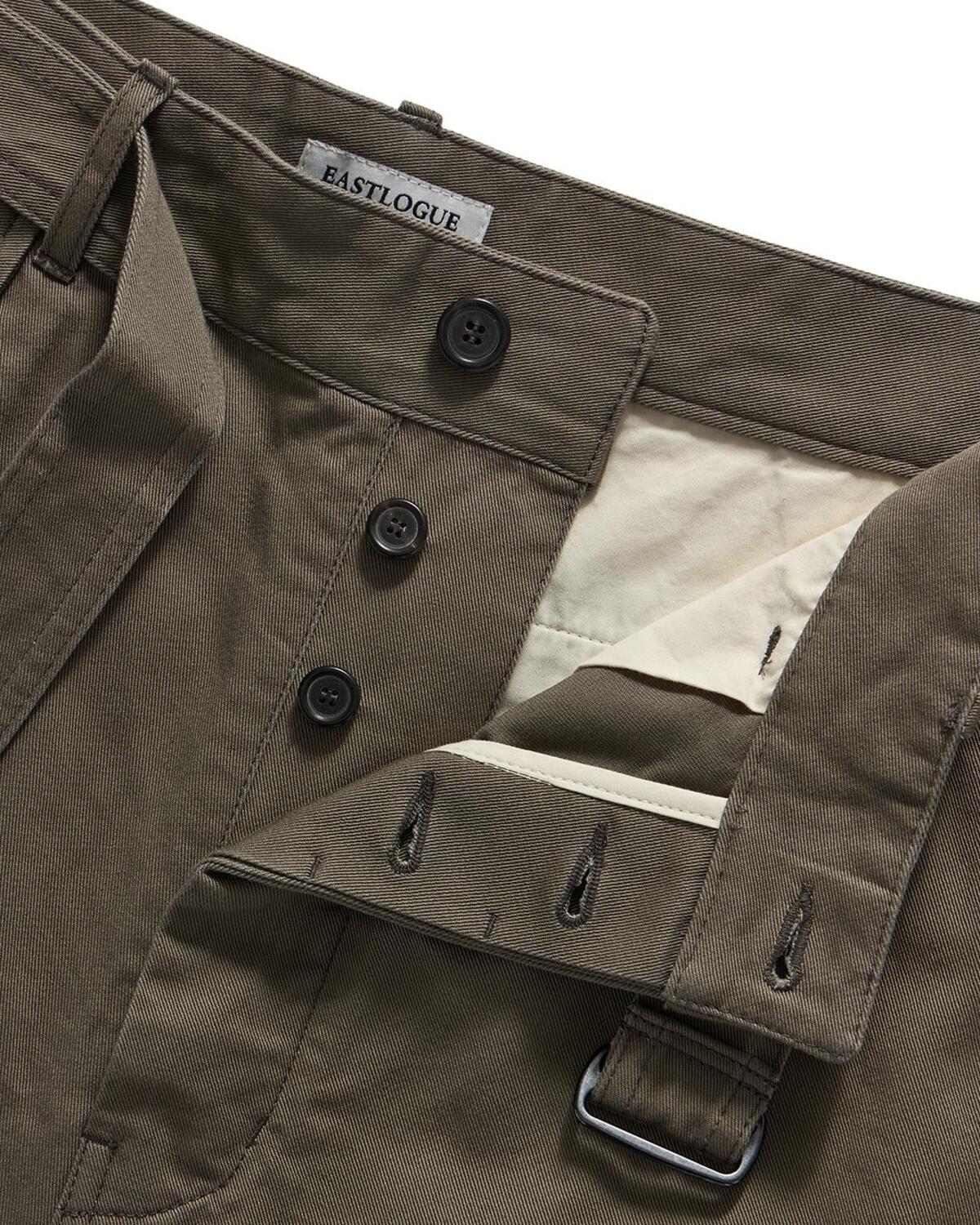 Eastlogue - Belted Cattleman Shorts (Khaki) product image 9 | TRAB K-Fashion Australia