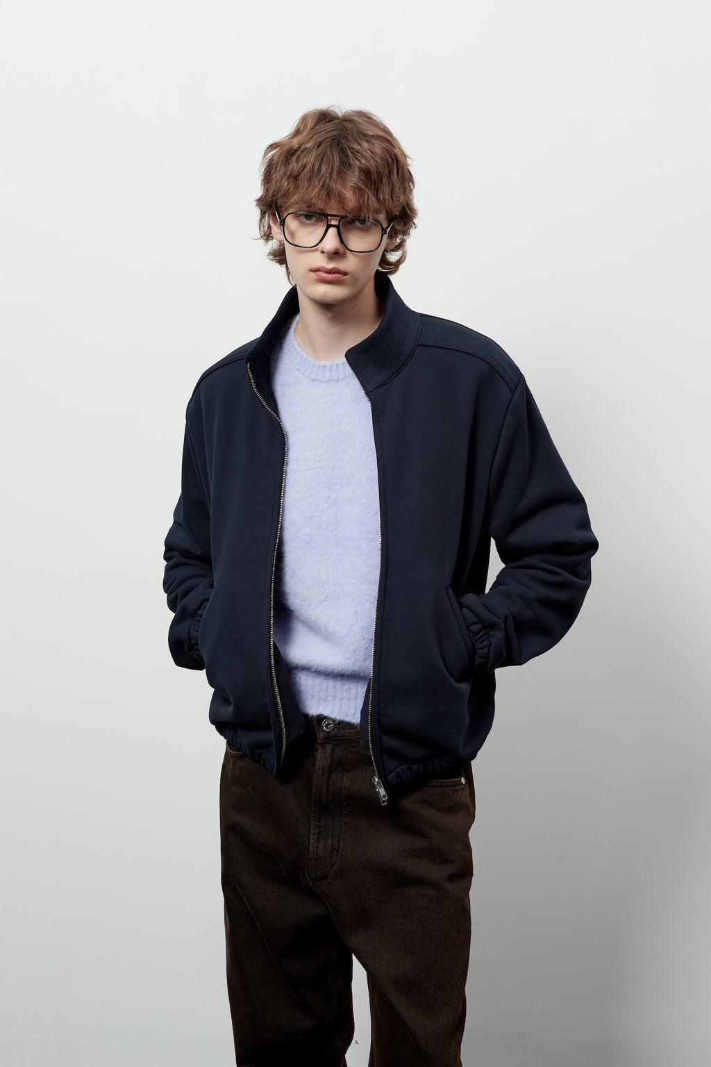 Stu - French Terry Jacket (Navy) product image 13 | TRAB K-Fashion Australia