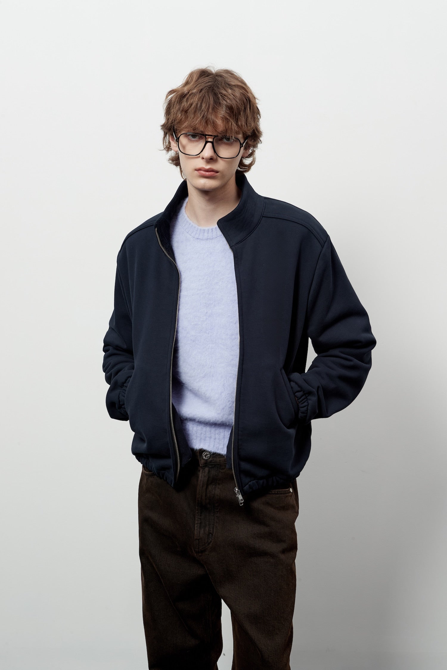 Stu - French Terry Jacket (Navy) product image 13 | TRAB K-Fashion Australia
