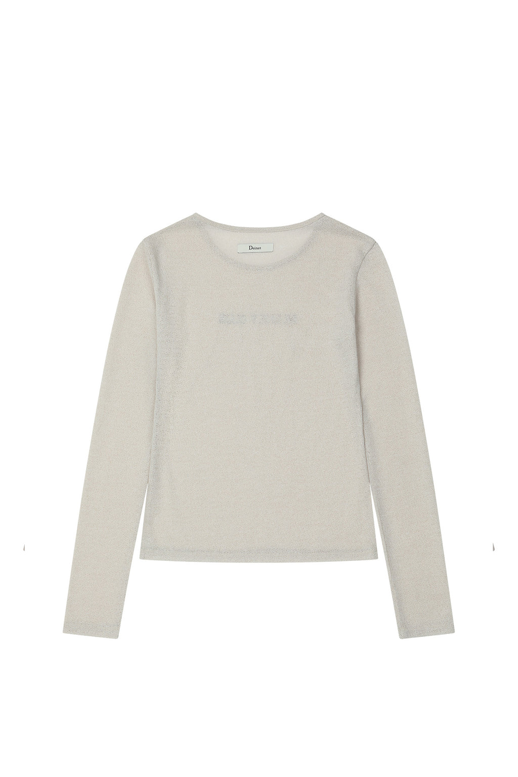 Deinet - Sheer Long Sleeve (Beige) product image 8 | TRAB K-Fashion Australia