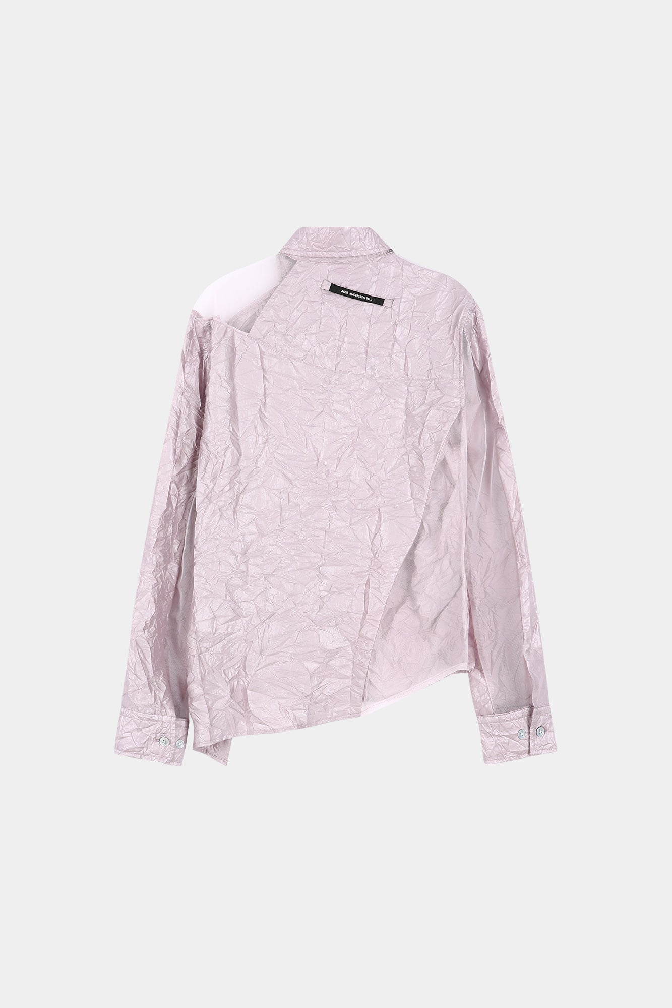 Andersson Bell - Crinkled Twist-Tuck Shirt (Pink) product image 11 | TRAB K-Fashion Australia