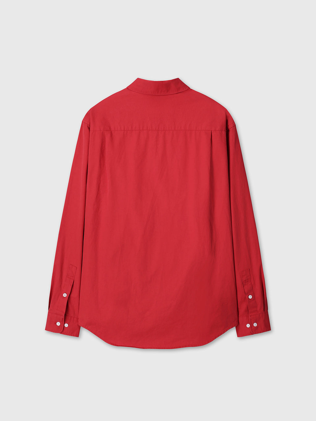 Tonywack - Washed Cotton Essential Shirt (Red) product image 10 | TRAB K-Fashion Australia