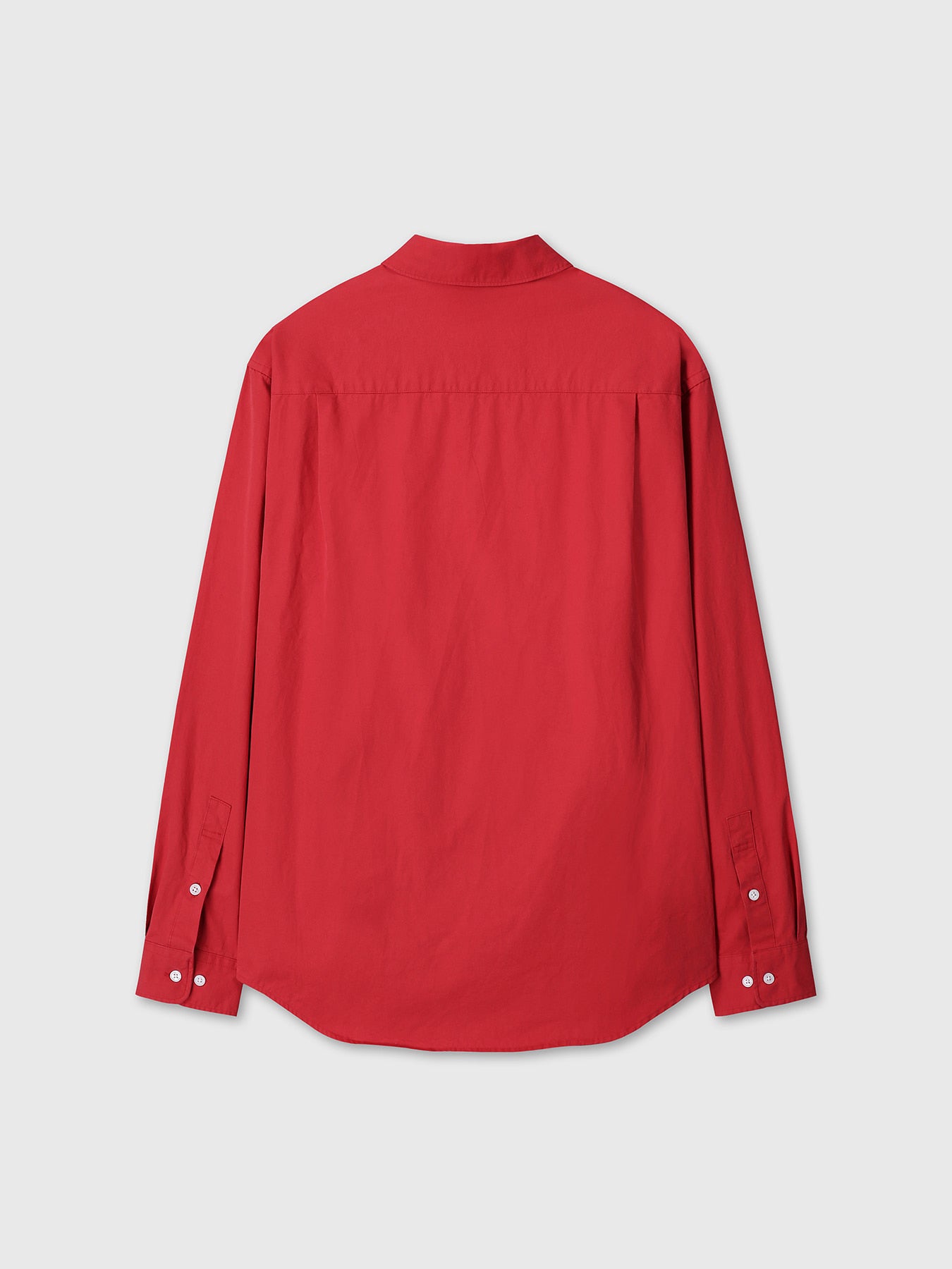 Tonywack - Washed Cotton Essential Shirt (Red) product image 10 | TRAB K-Fashion Australia