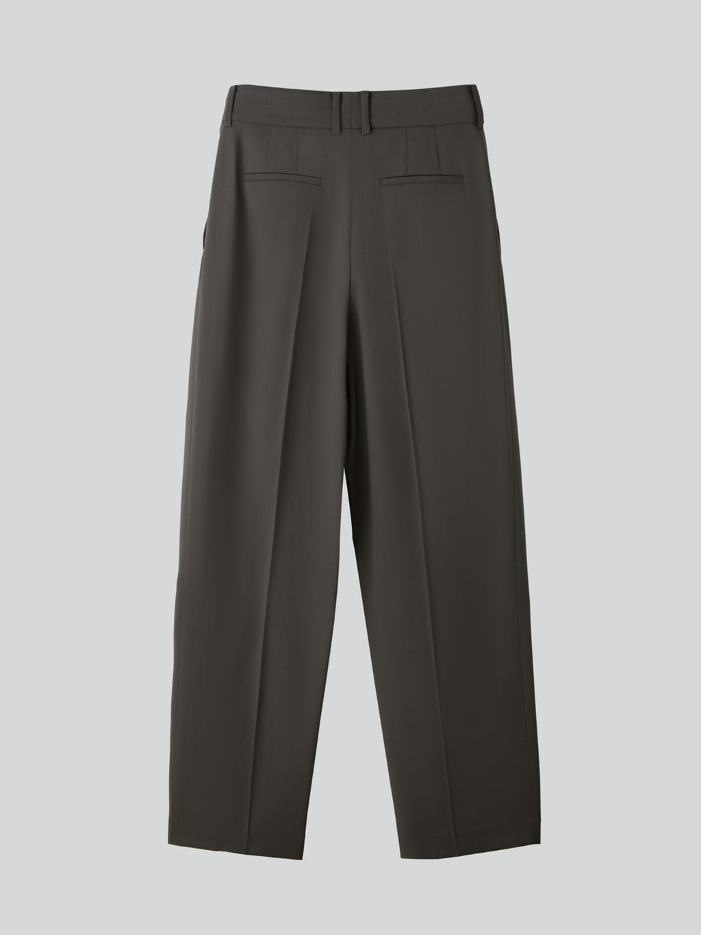 Recto - Two Tuck Suit Pants (Midnight Grey) product image 11 | TRAB K-Fashion Australia