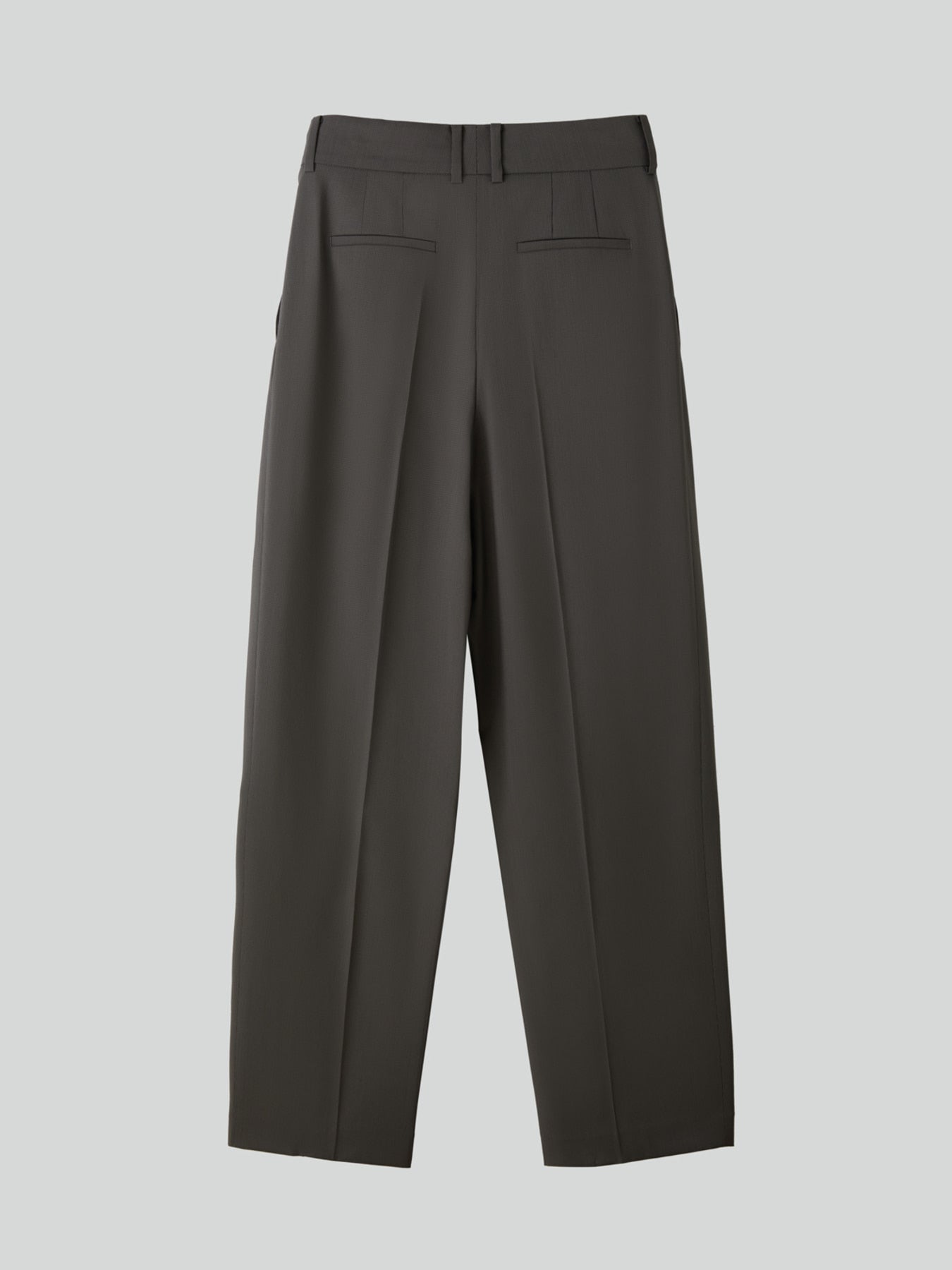 Recto - Two Tuck Suit Pants (Midnight Grey) product image 11 | TRAB K-Fashion Australia