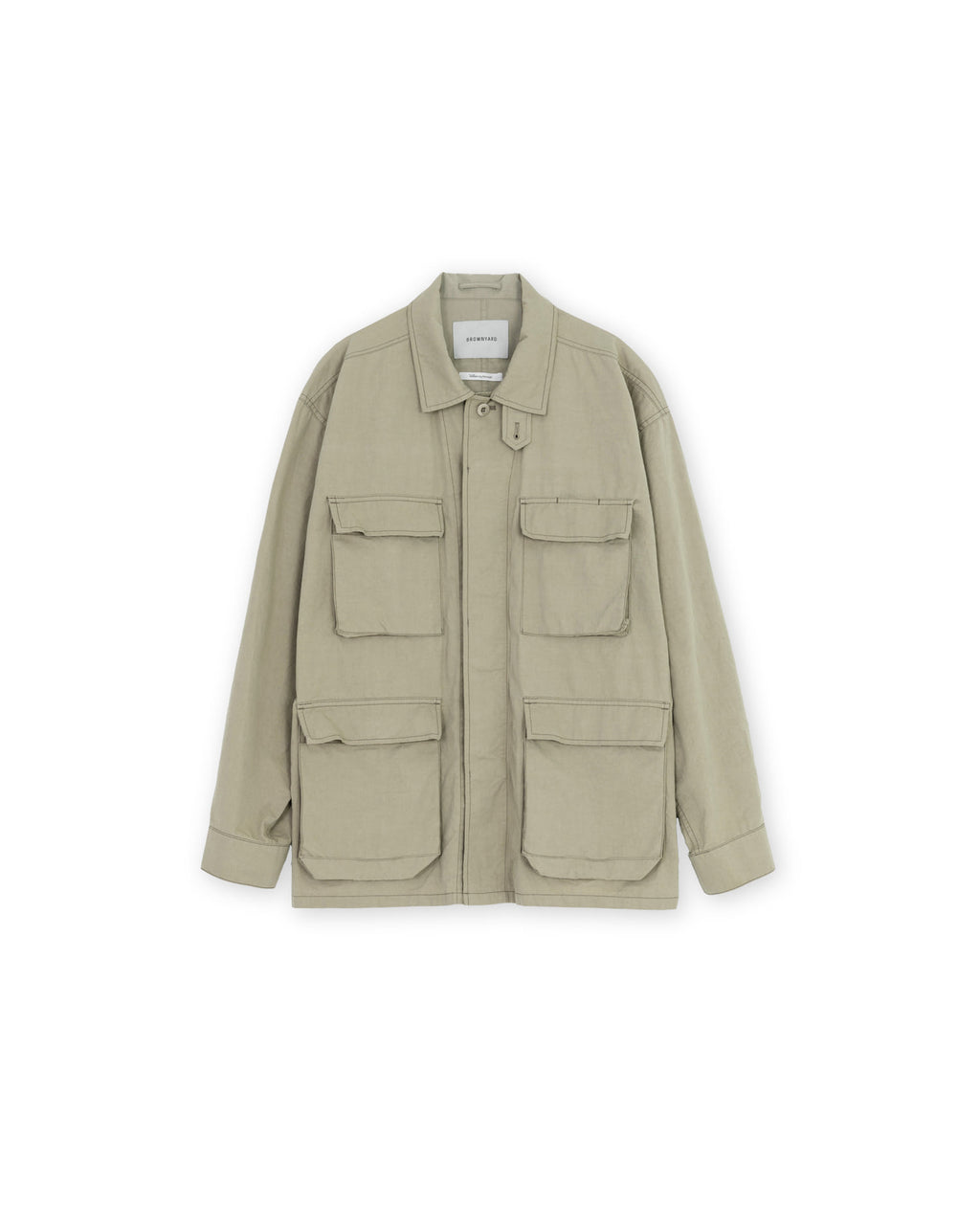 Brownyard - Washed Bdu Jacket (Dark Beige) product image 7 | TRAB K-Fashion Australia
