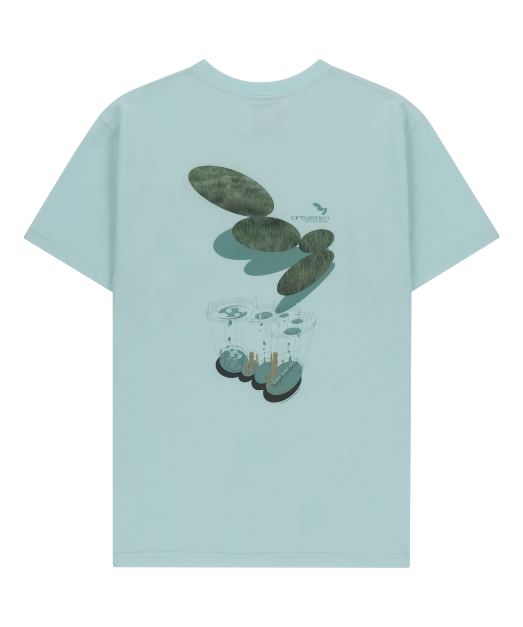 San San Gear - Chan Chan Symbol T-Shirt (Mint) product image 5 | TRAB K-Fashion Australia