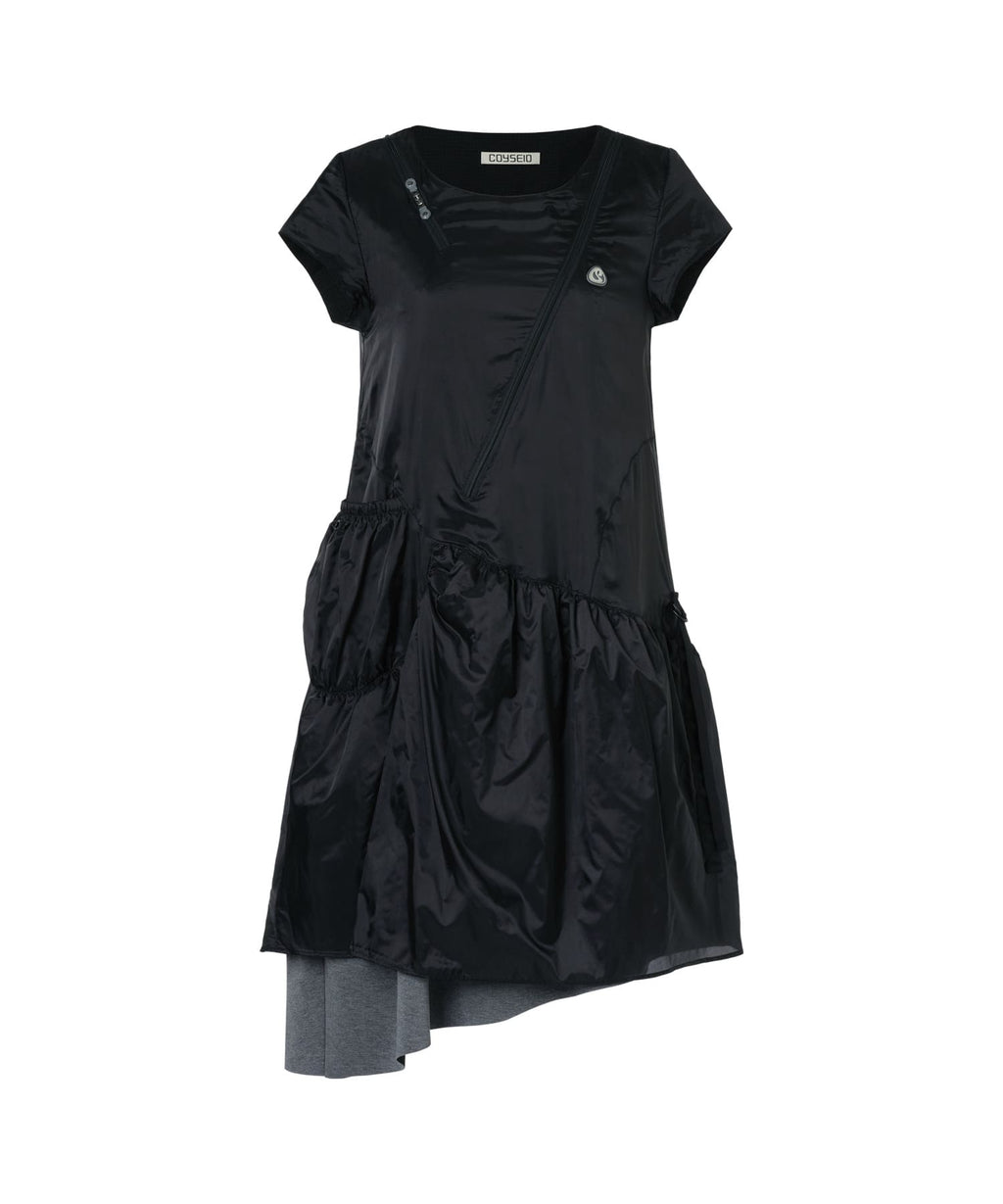 Coyseio - Puff Shirring One Piece (Black) product image 14 | TRAB K-Fashion Australia