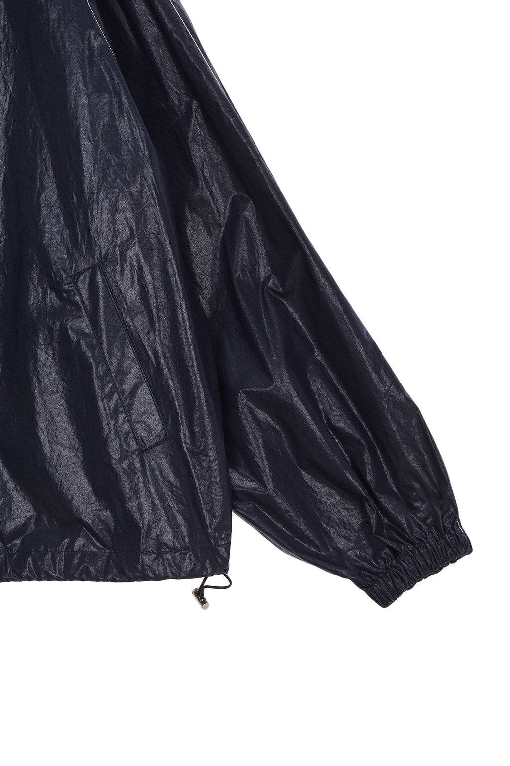 Matin Kim - Matin Kim Logo Coating Jumper (Navy) product image 4 | TRAB K-Fashion Australia