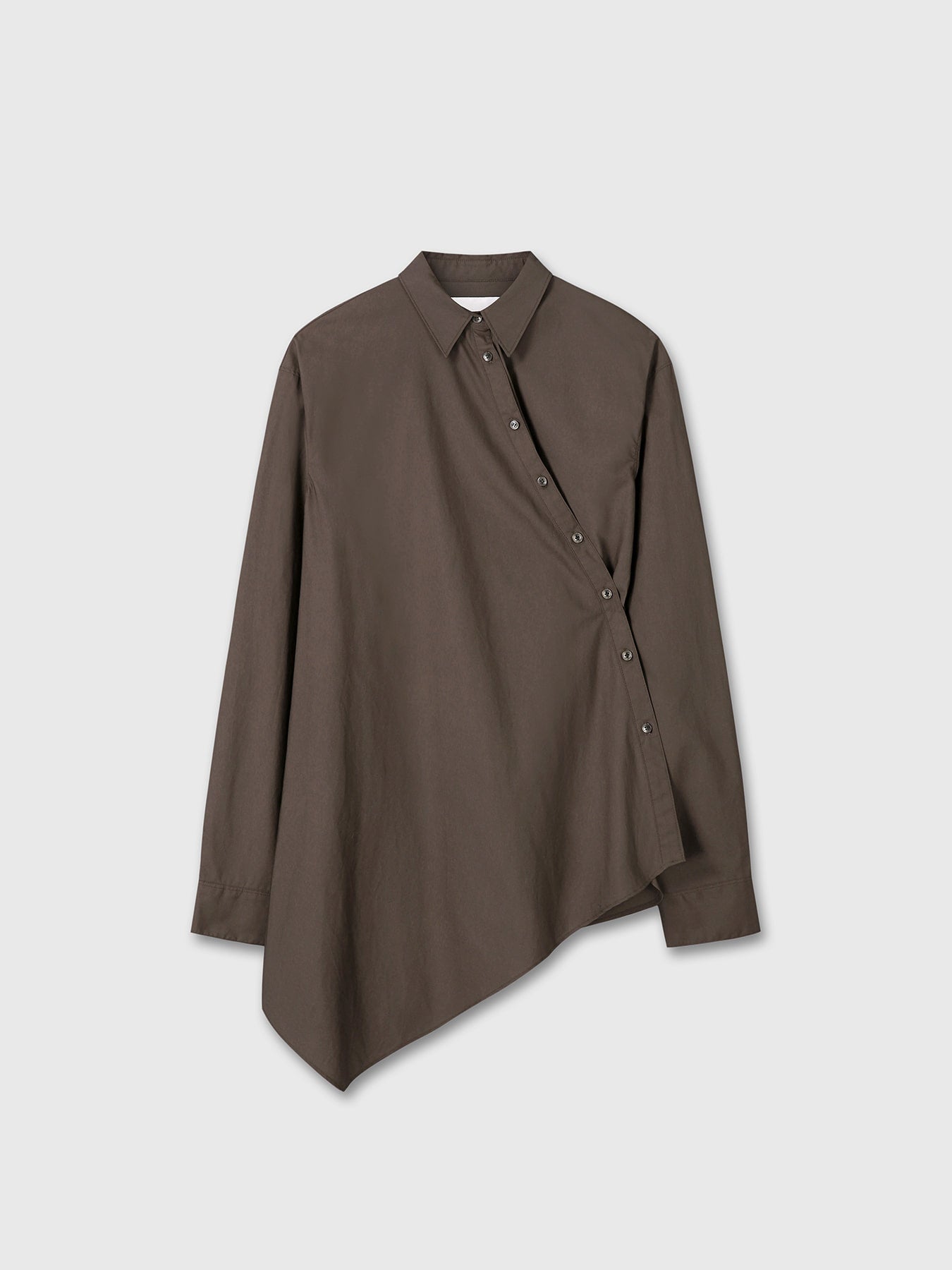 Tonywack - Cotton Twisted Shirt (Brown) product image 10 | TRAB K-Fashion Australia