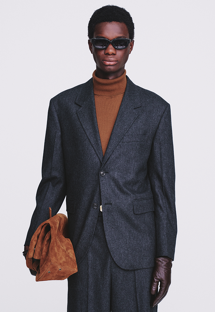 Tonywack - Wool And Cashmere Tailored Blazer (Charcoal) product image 6 | TRAB K-Fashion Australia