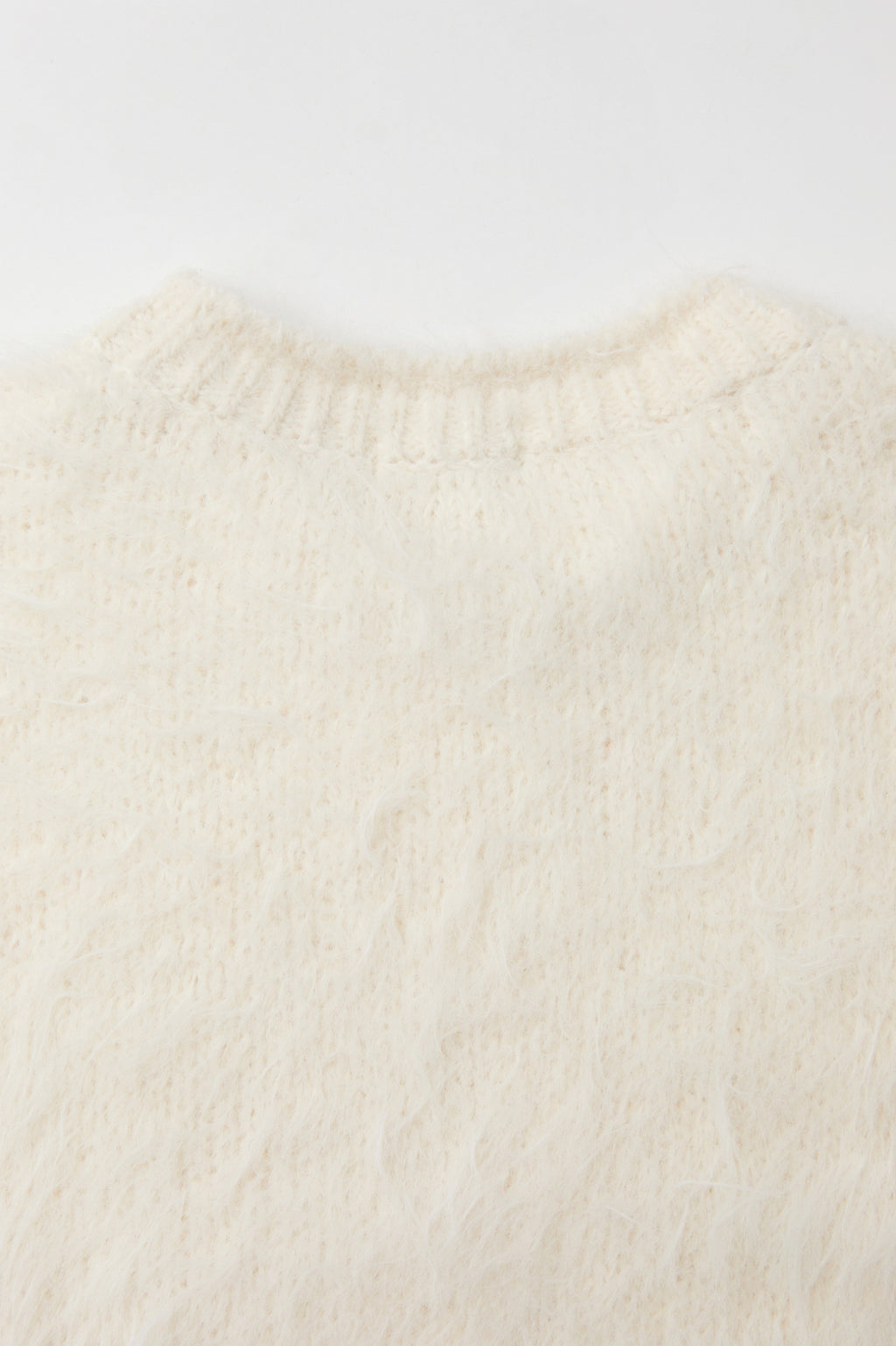 Coor - Fuzzy Oversized Knit (Ivory) product image 7 | TRAB K-Fashion Australia