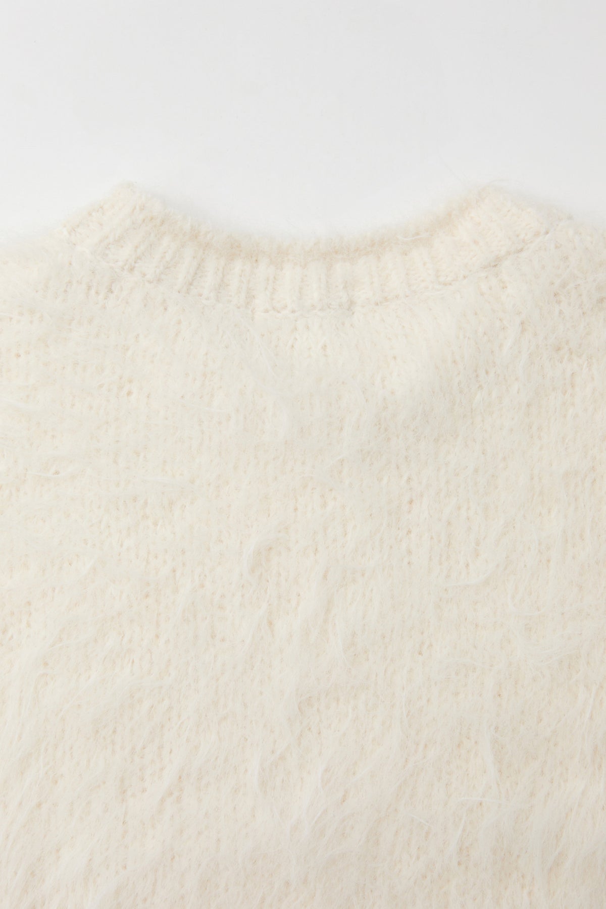 Coor - Fuzzy Oversized Knit (Ivory) product image 7 | TRAB K-Fashion Australia
