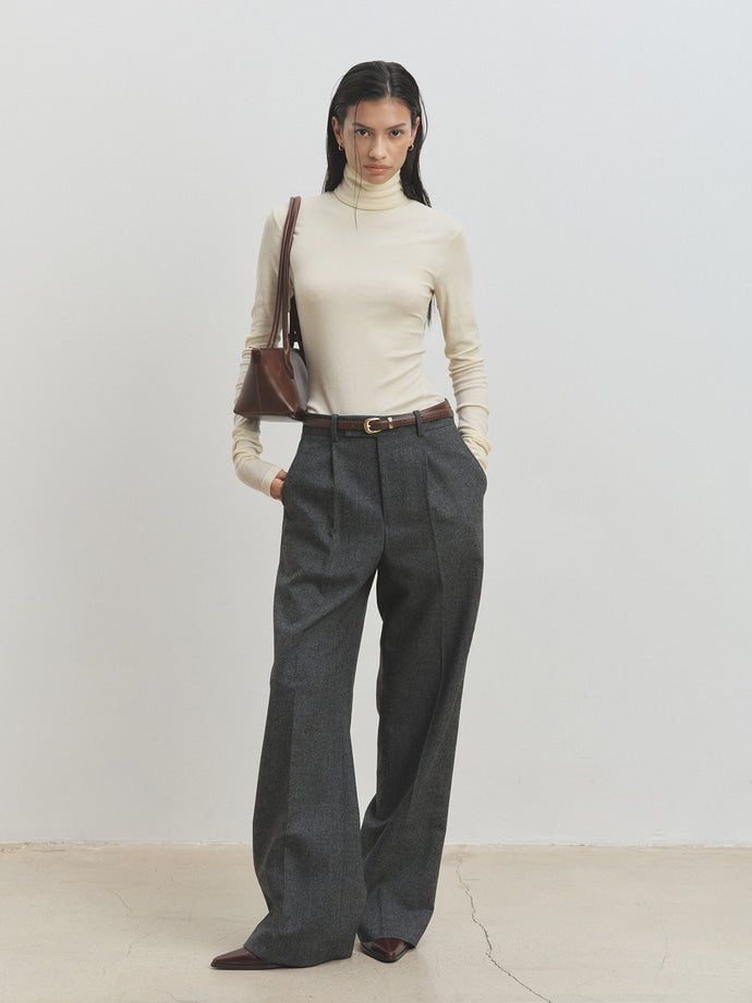 Tonywack - Slim-Fit Turtleneck (Ivory) product image 6 | TRAB K-Fashion Australia