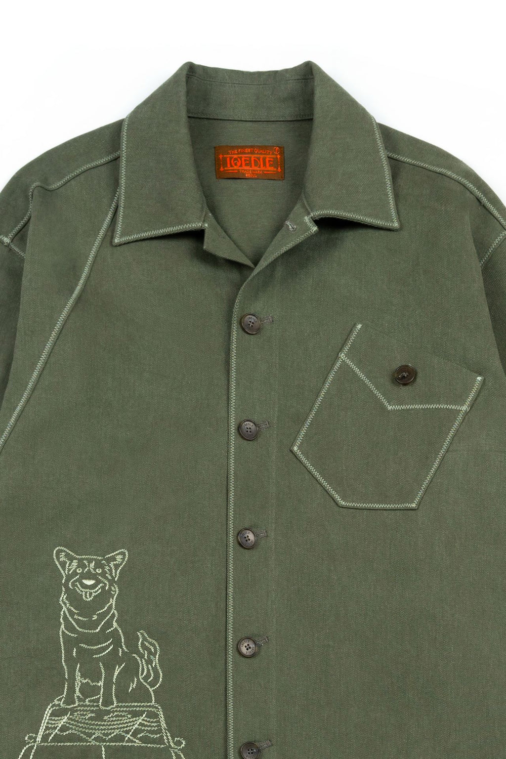 Ioedle - Diagonal Landscape Shirt (Green) product image 4 | TRAB K-Fashion Australia