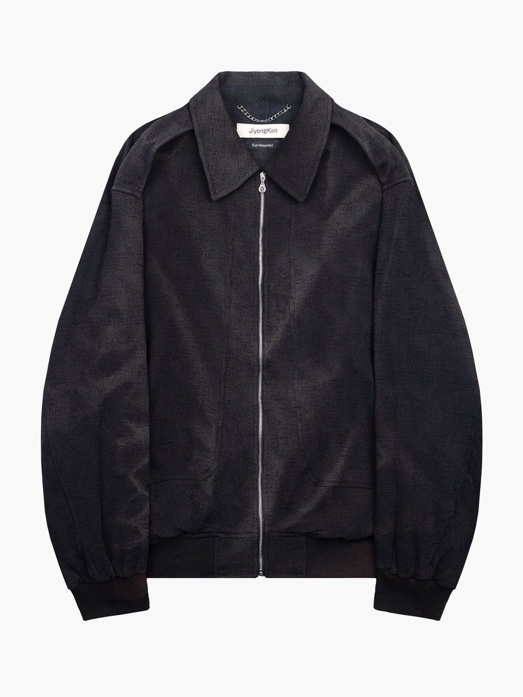 Jiyong Kim - Sun-Bleached Oversized Jacket (Black) product image 8 | TRAB K-Fashion Australia