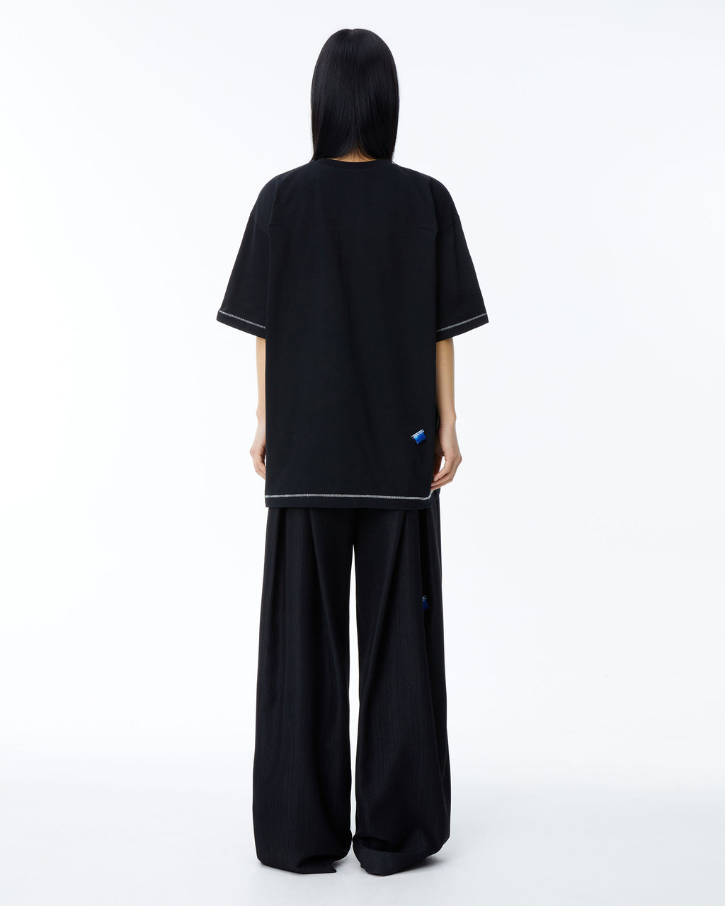 Ader Error - Caef logo t-shirt (Noir) product image 5 | TRAB K-Fashion Australia