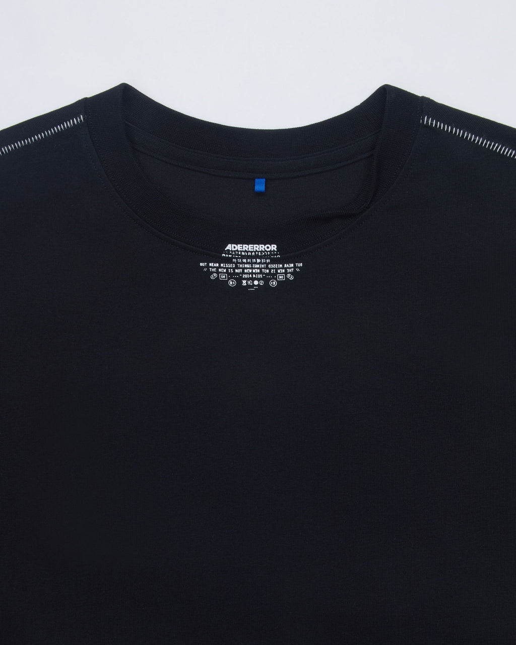 Ader Error - Caef logo t-shirt (Noir) product image 6 | TRAB K-Fashion Australia