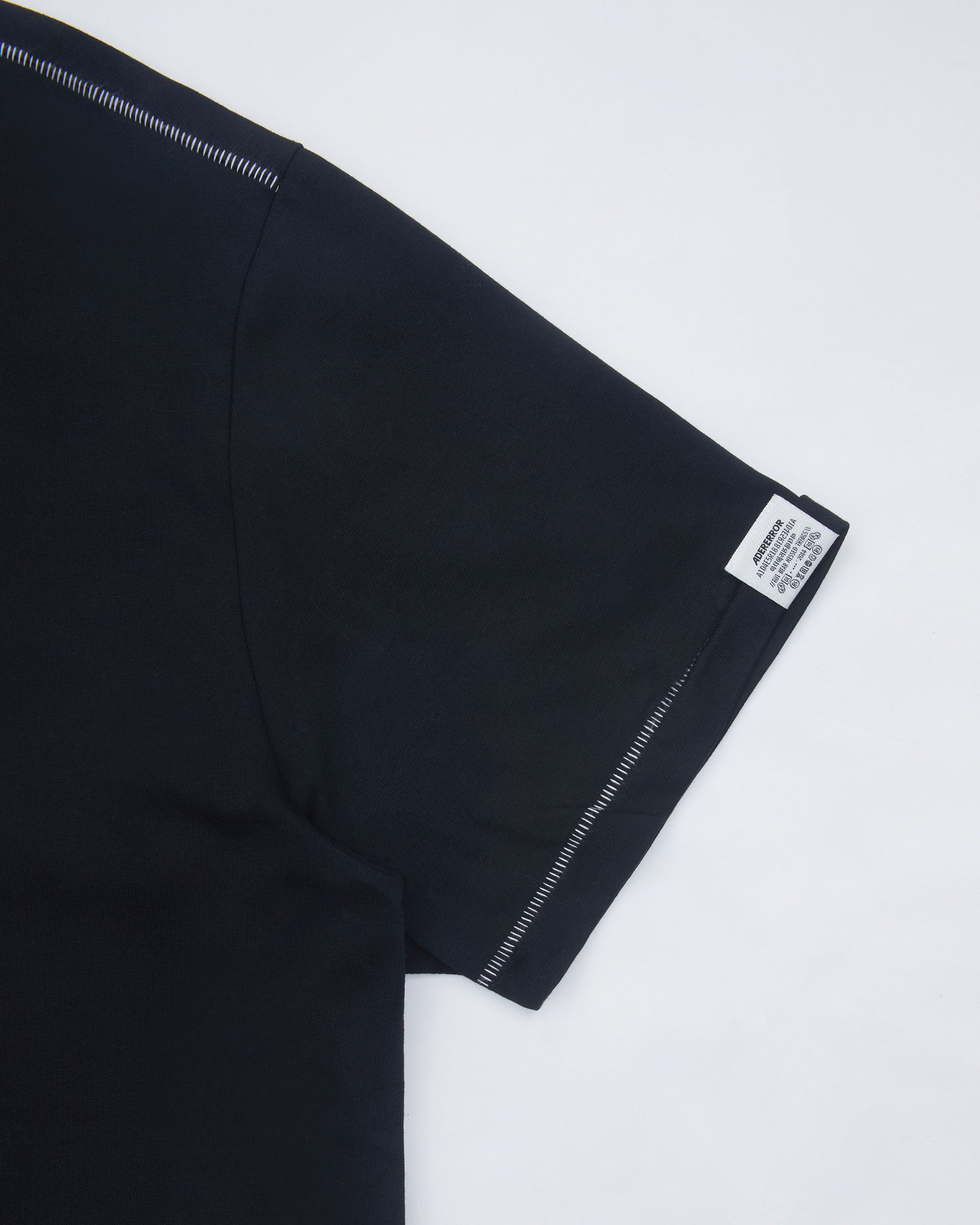 Ader Error - Caef logo t-shirt (Noir) product image 7 | TRAB K-Fashion Australia