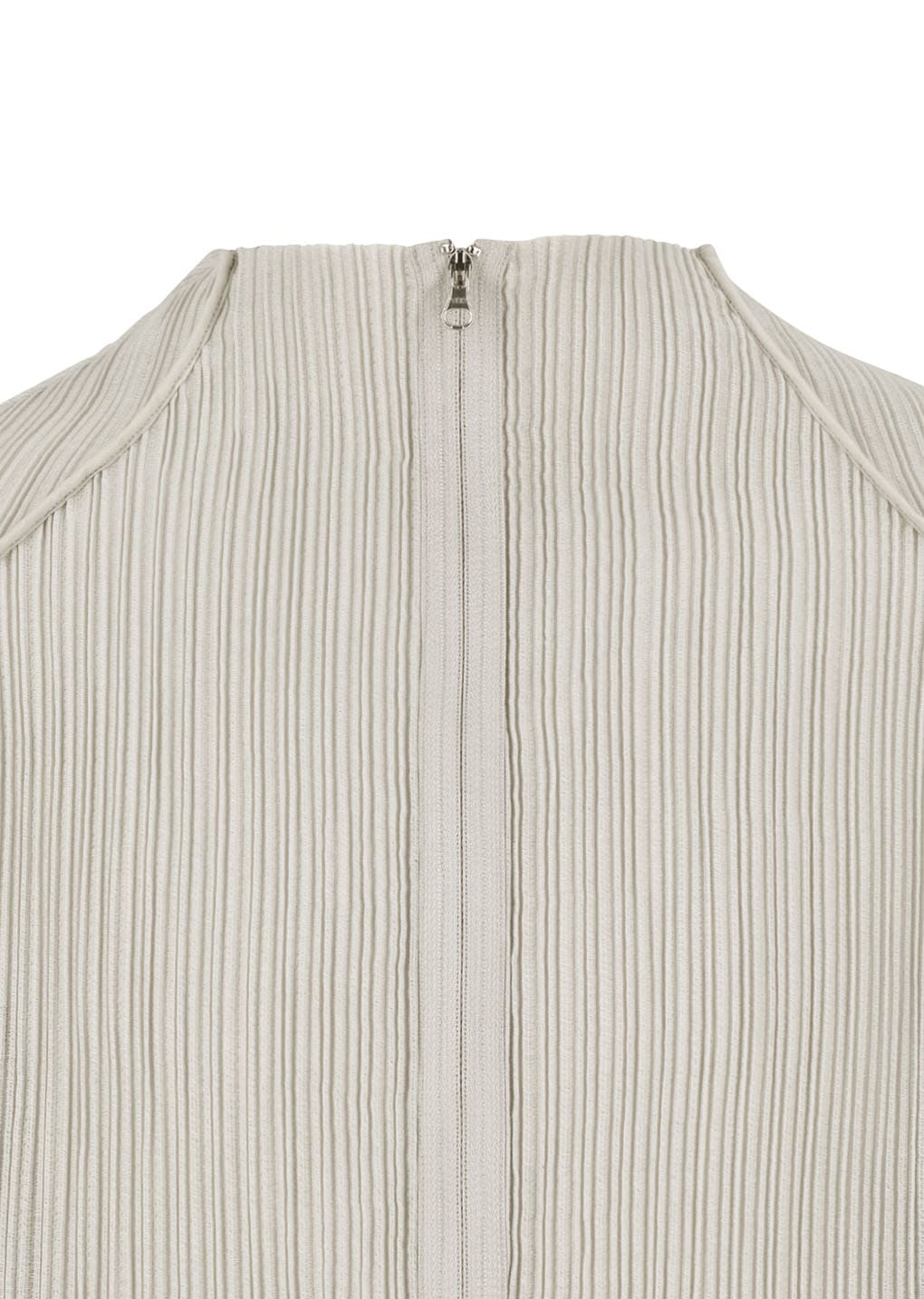Amomento - [Pre-Order] Pleats Zip Up Jumper (Beige) product image 7 | TRAB K-Fashion Australia