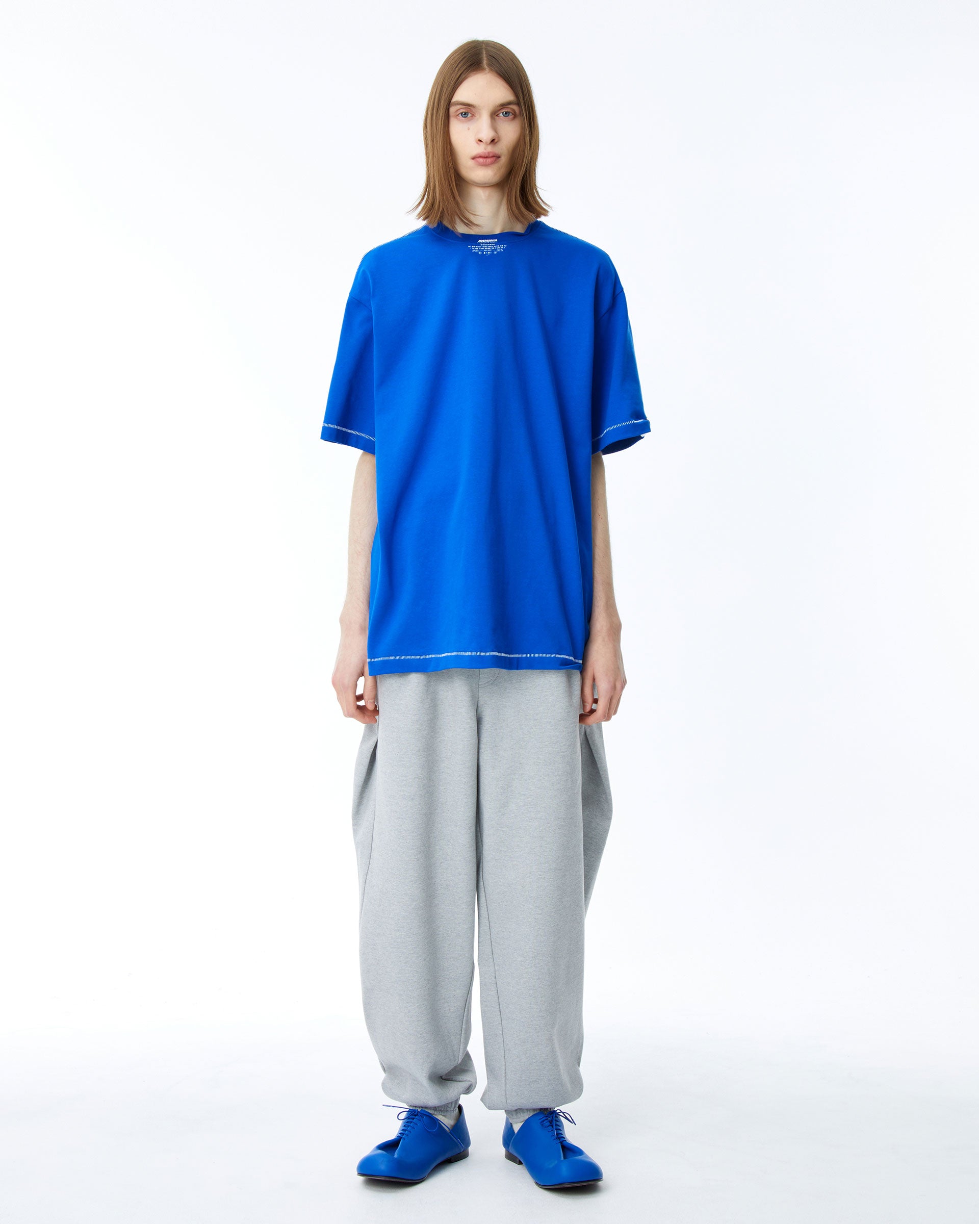 Ader Error - Caef logo t-shirt (Z-Blue) product image 3 | TRAB K-Fashion Australia