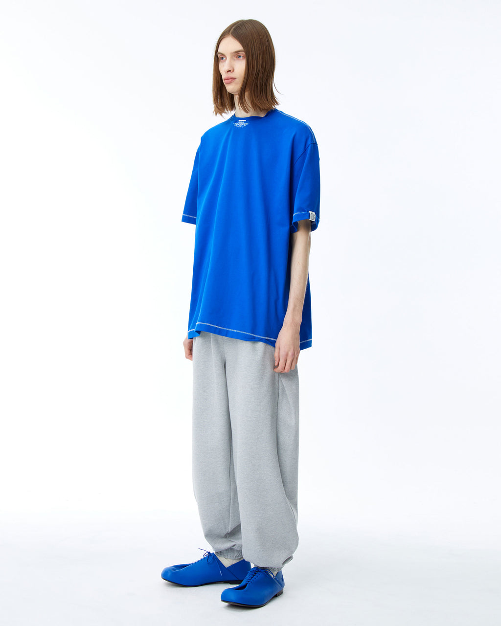 Ader Error - Caef logo t-shirt (Z-Blue) product image 4 | TRAB K-Fashion Australia