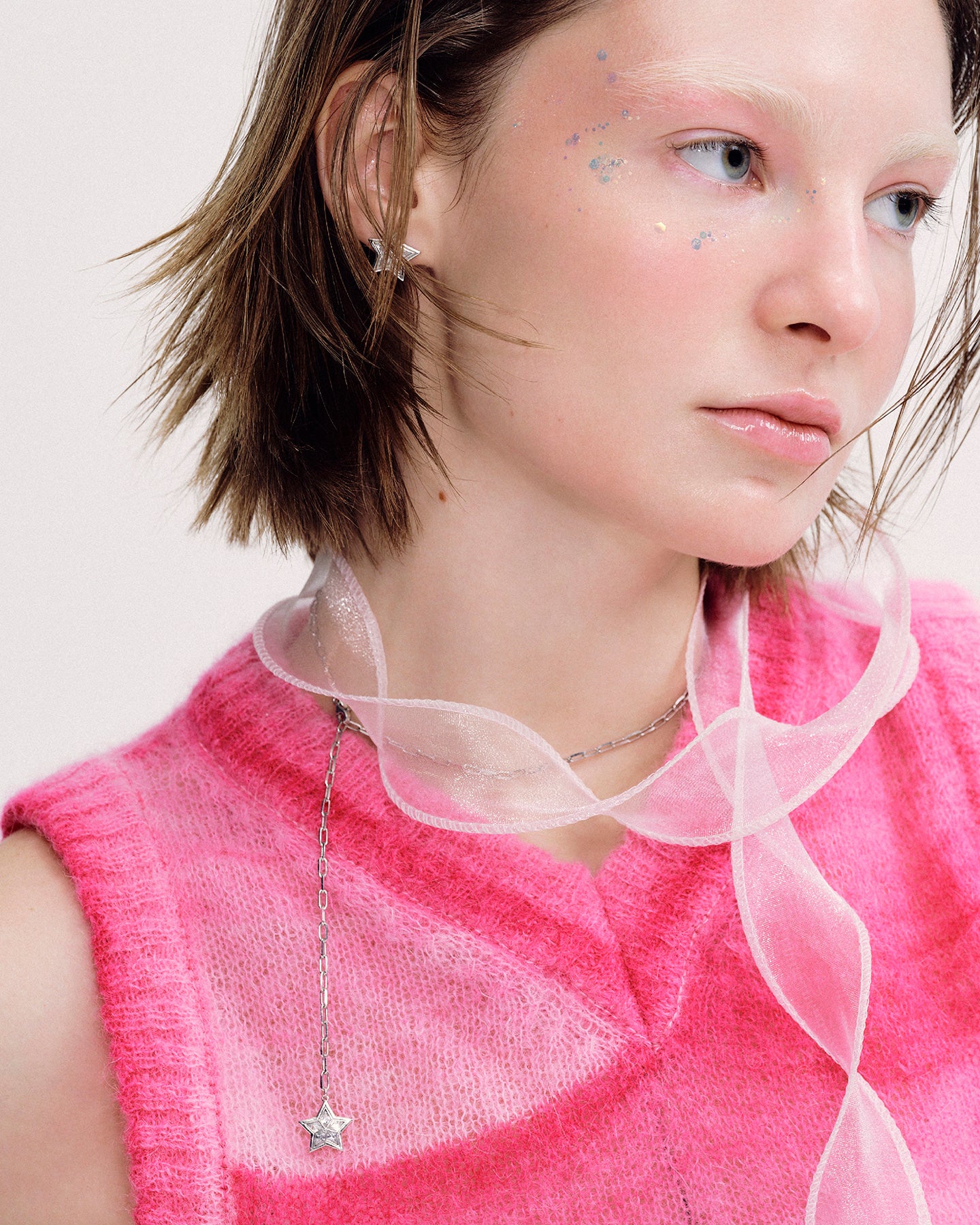 Numbering - Brilliant Star Pendant Necklace #7740 product image 2 | TRAB K-Fashion Australia