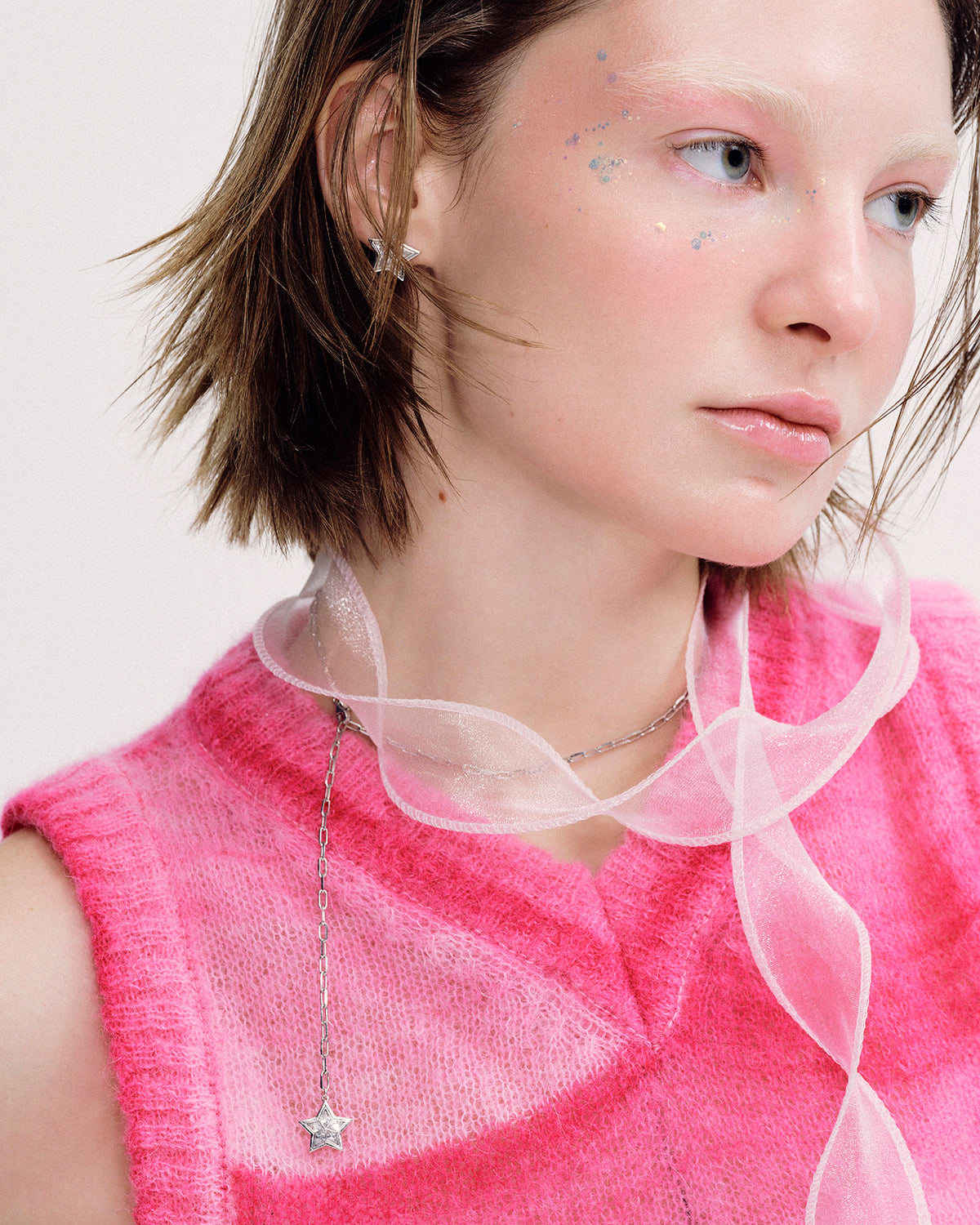 Numbering - Brilliant Star Pendant Necklace #7740 product image 2 | TRAB K-Fashion Australia