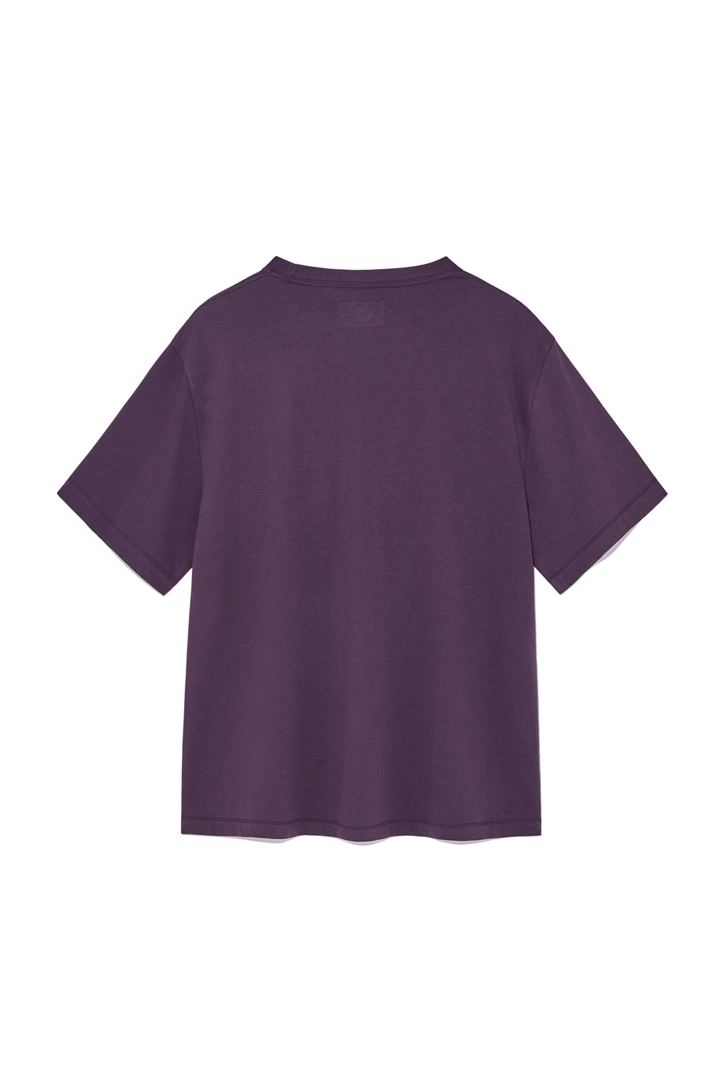 Matin Kim - Half Text Logo Top (Purple) product image 2 | TRAB K-Fashion Australia