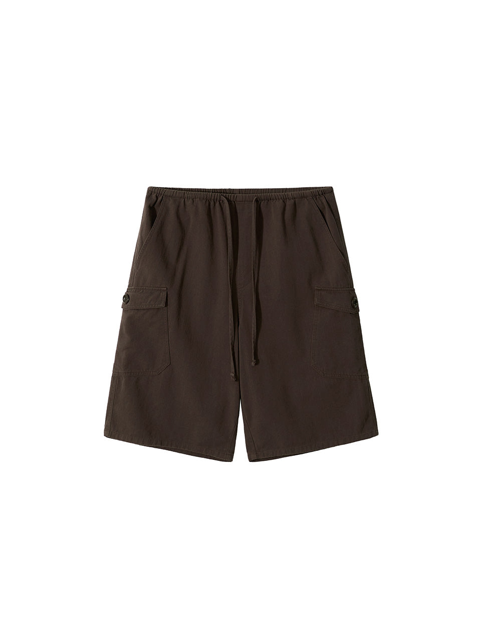 Kijun - Washed Cargo Bermuda Shorts (Brown) product image 8 | TRAB K-Fashion Australia