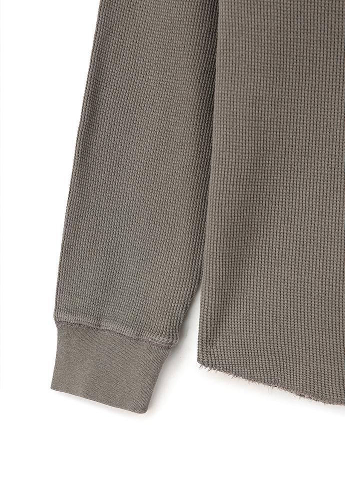 Art if acts - Garment Dyed Waffle Sleeve (Mud Brown) product image 12 | TRAB K-Fashion Australia