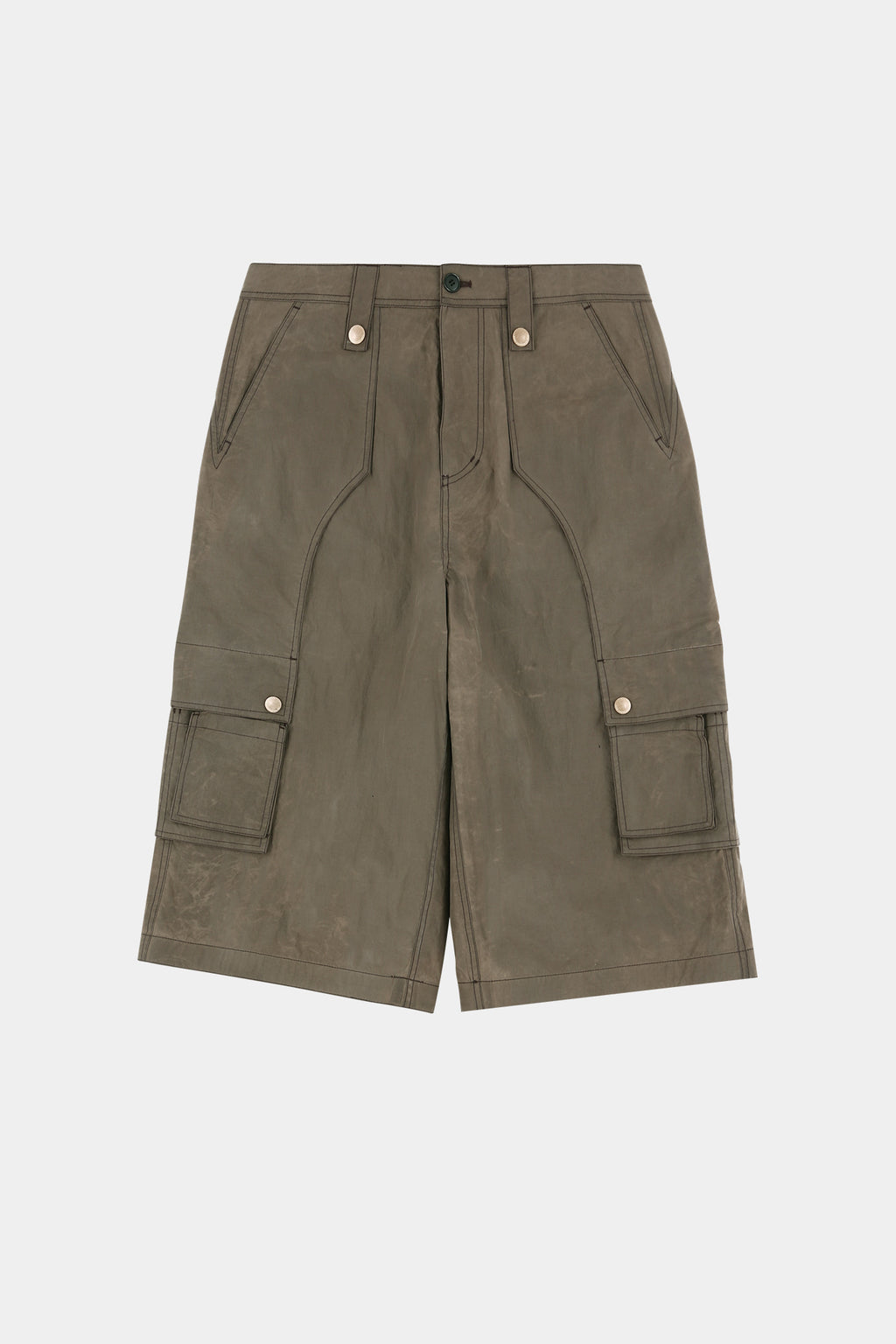 Andersson Bell - Carpenter Cargo Shorts (Khaki Brown) product image 9 | TRAB K-Fashion Australia