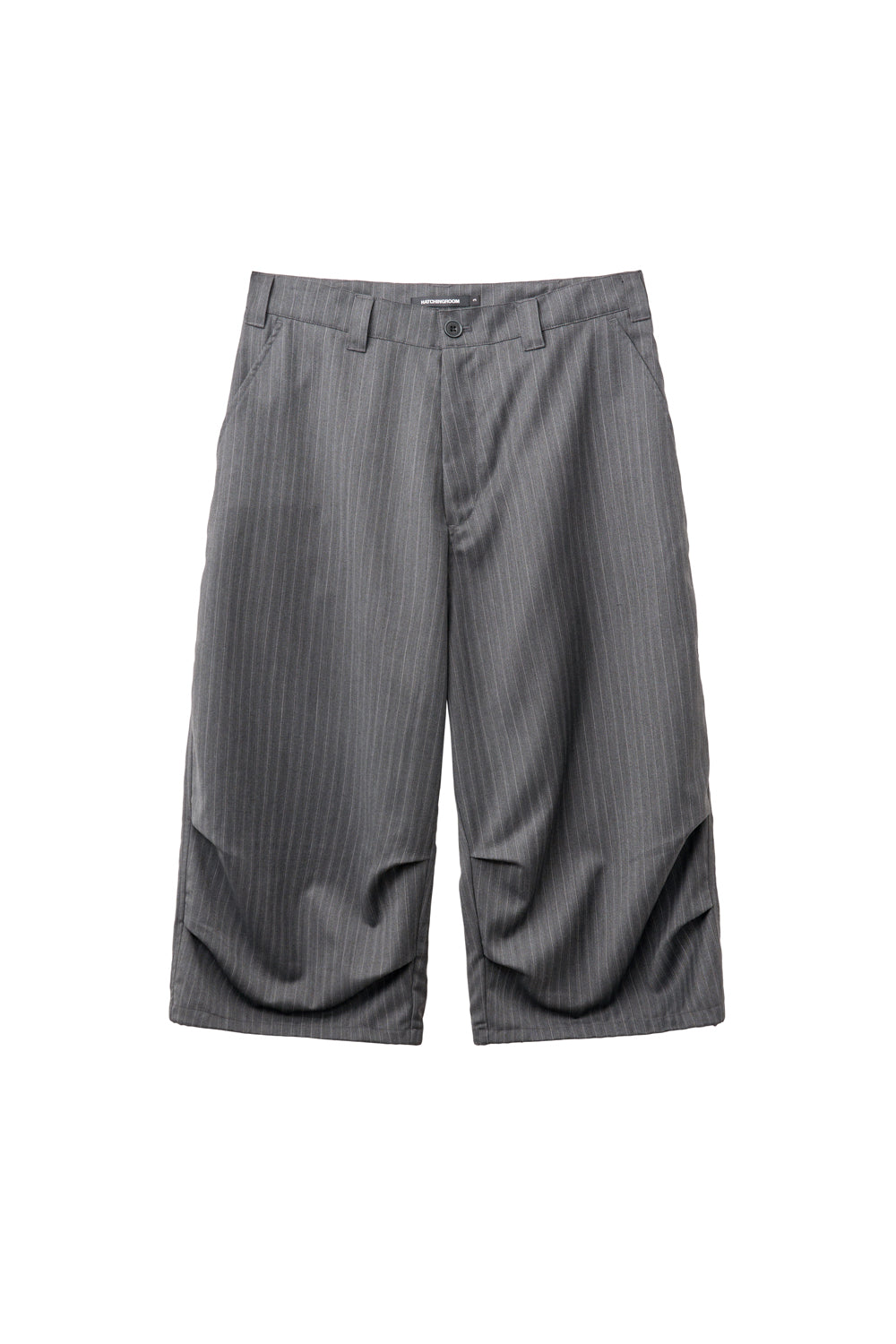 Hatchingroom - Snow Shorts Wool Stripe (Grey) product image 1 | TRAB K-Fashion Australia