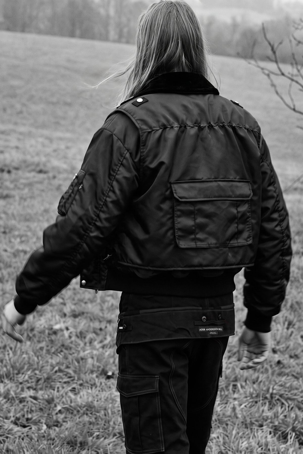 Andersson Bell - Andersson Bell X Alpha Industries Flight Vest (Black) product image 17 | TRAB K-Fashion Australia