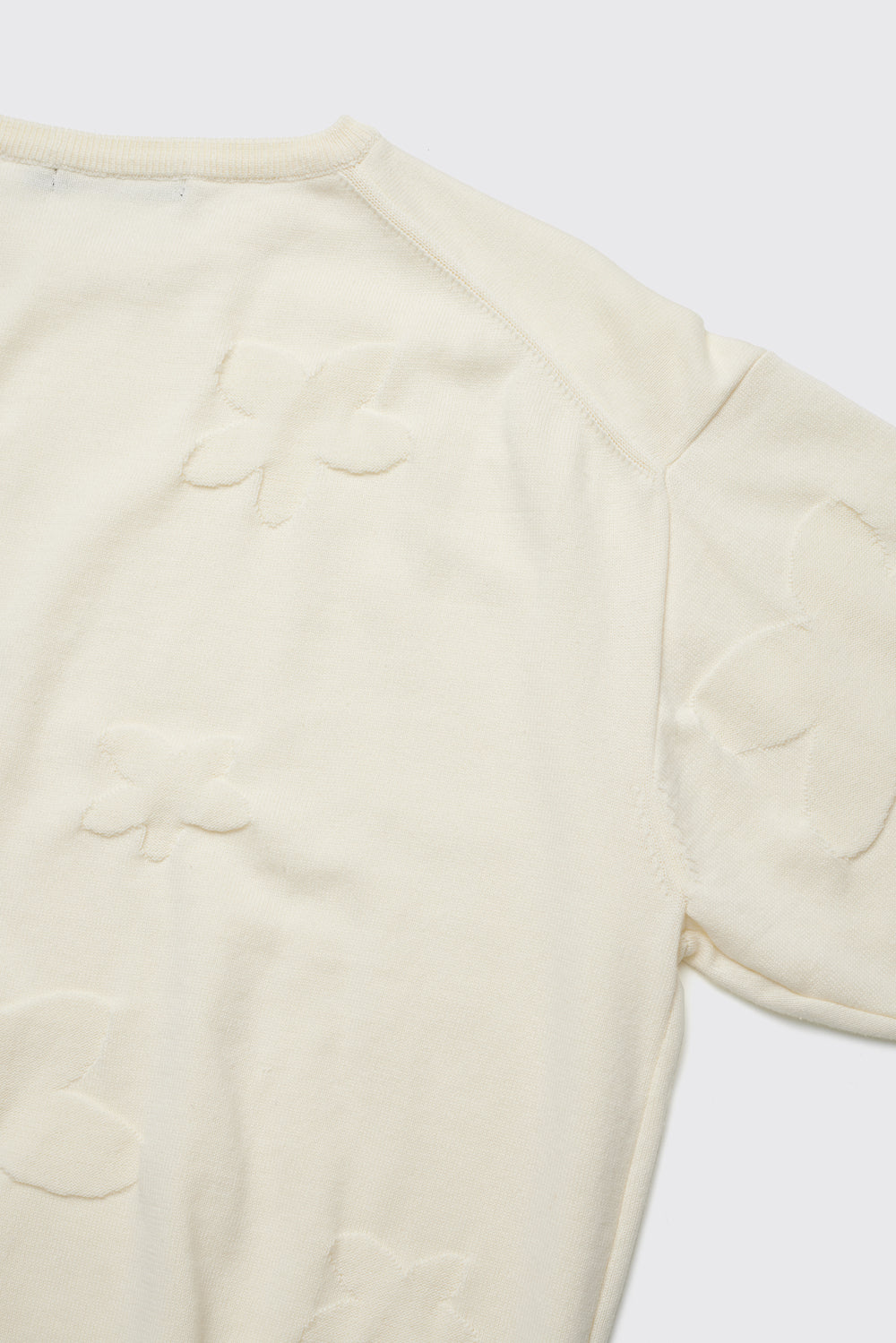 Hatchingroom - Floral Jacquard Knit V2 (Ivory) product image 4 | TRAB K-Fashion Australia