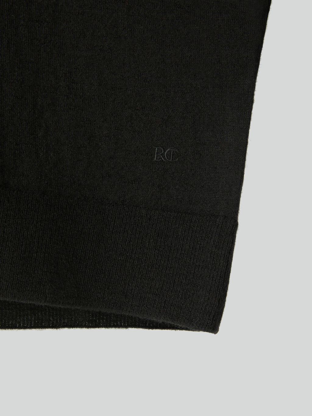 Recto - Rc Sheer Knit Top (Black) product image 12 | TRAB K-Fashion Australia