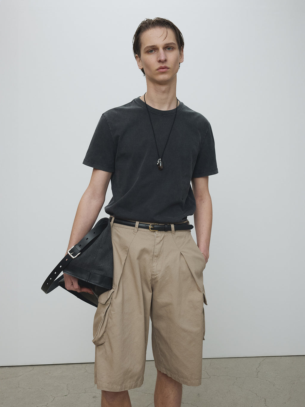 Tonywack - Signature Garment Dyed T-Shirt (Faded Black) product image 6 | TRAB K-Fashion Australia