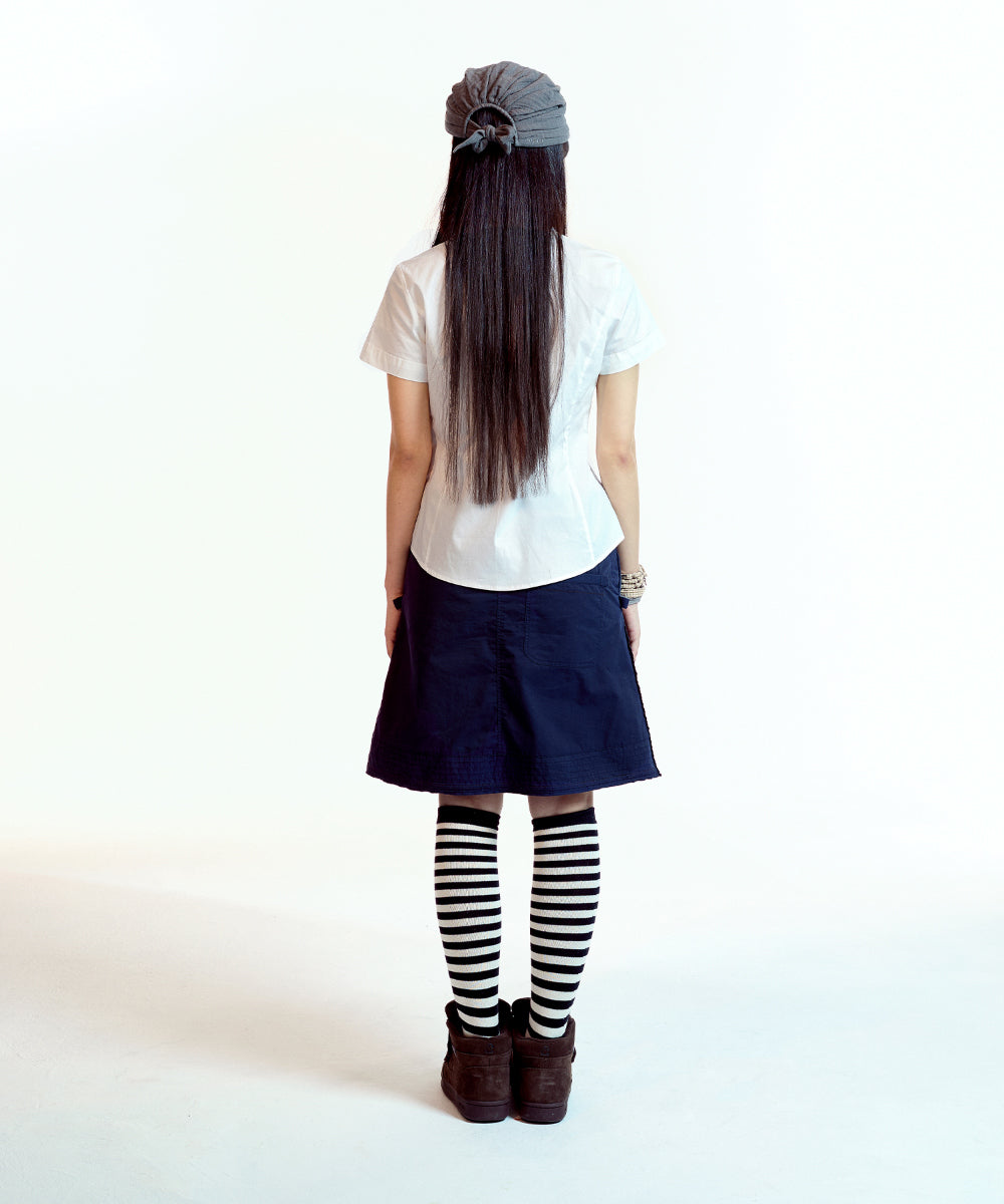 Coyseio - Nana Half Shirt (White) product image 11 | TRAB K-Fashion Australia