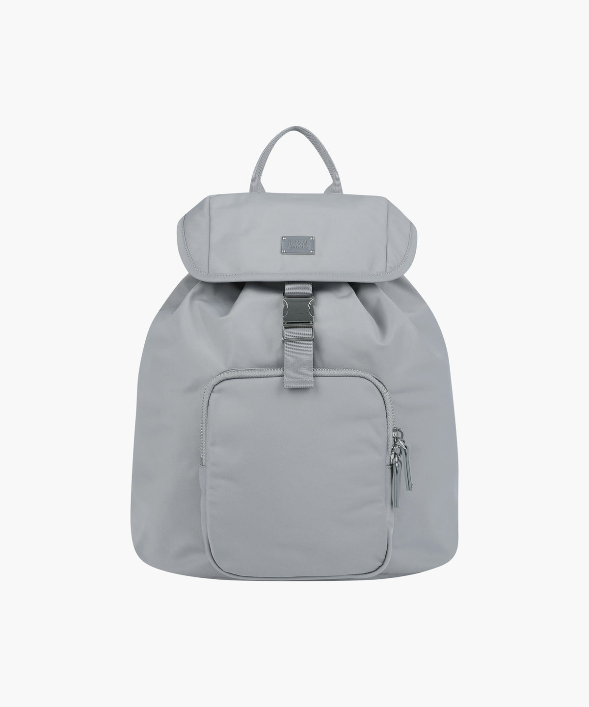 Marithe & Francois Girbaud - Classic Logo One Pocket Backpack (Gray) product image 1 | TRAB K-Fashion Australia